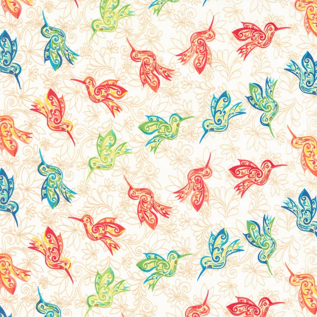 Land of Enchantment by Sarah Thomas of Sariditty for Moda, 100% Cotton Fabric, Bird Fabric, By the Metre, Half Metre, Fat Quarter - image 4