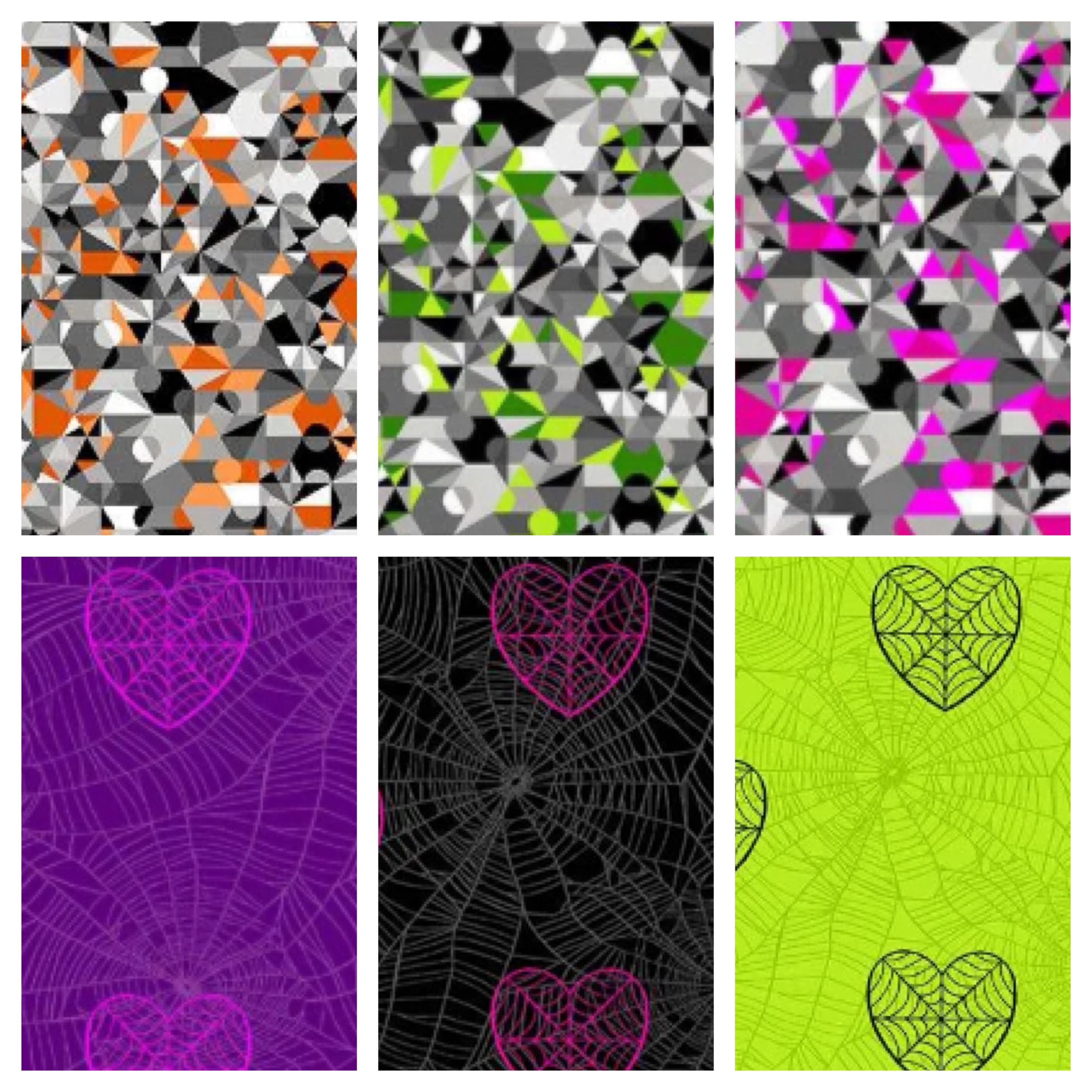 Phantasm by Libs Elliott for Andover, Charm Pack, 42 Pc, 5" Squares, 100% Premium Cotton Fabric - image 5