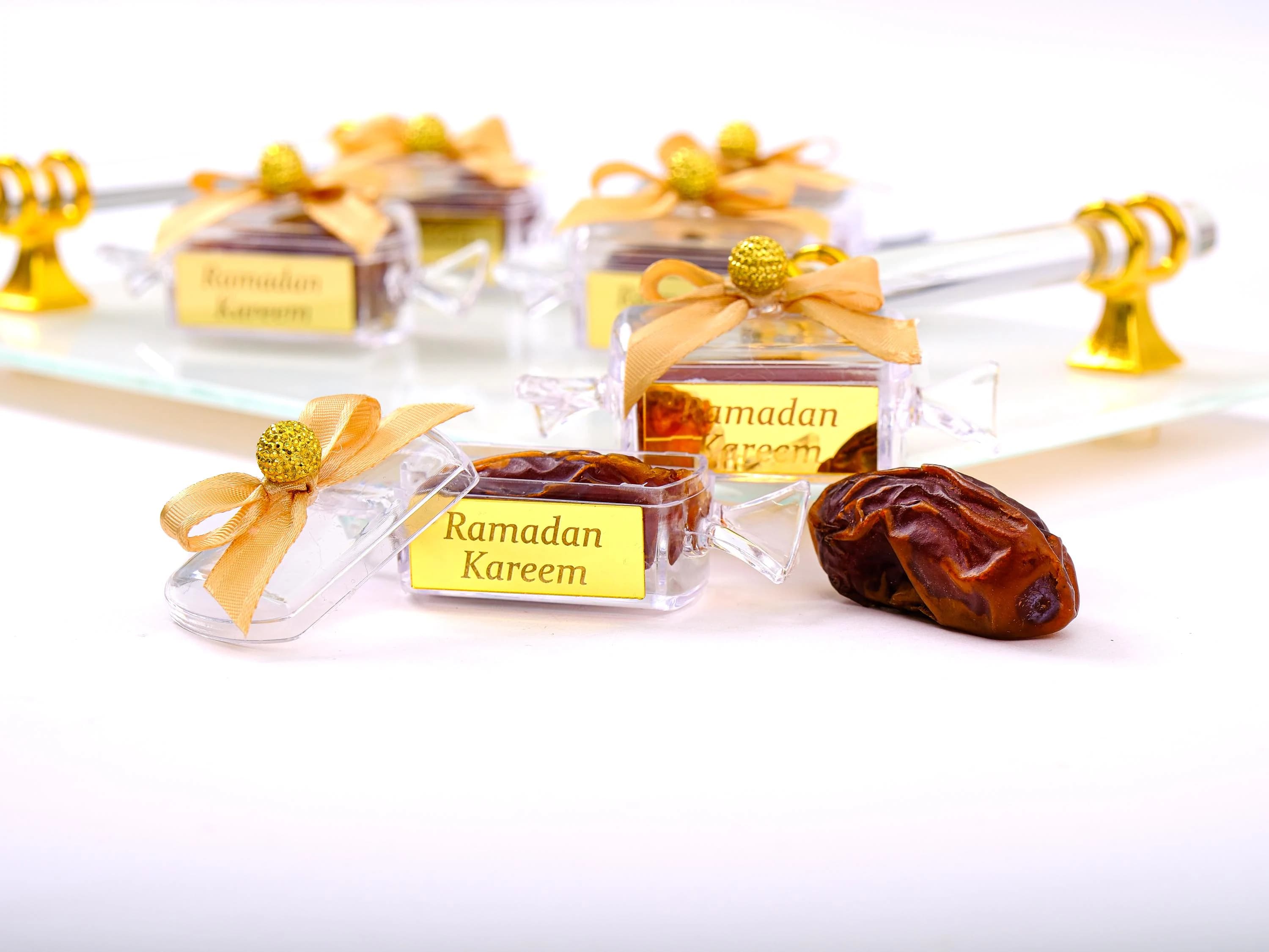 Personalized Ramadan Date Favors for Guests in Bulk | Ramadan Eid Wedding Baby Shower Birthday Islamic Muslim Party Favors Gifts for Guests