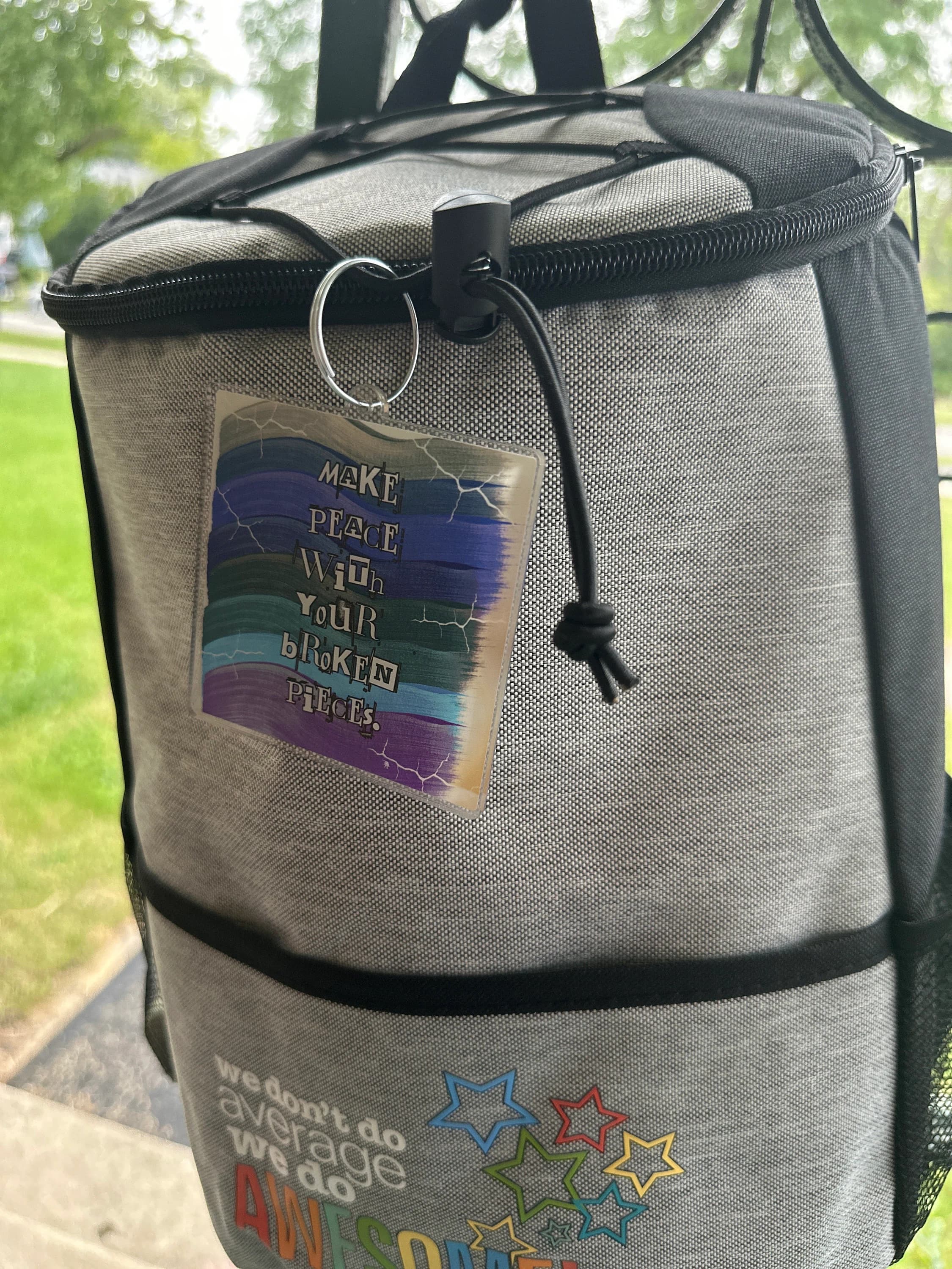 Self affirmation keychains, small gifts, holidays, positive quotes charms - image 2