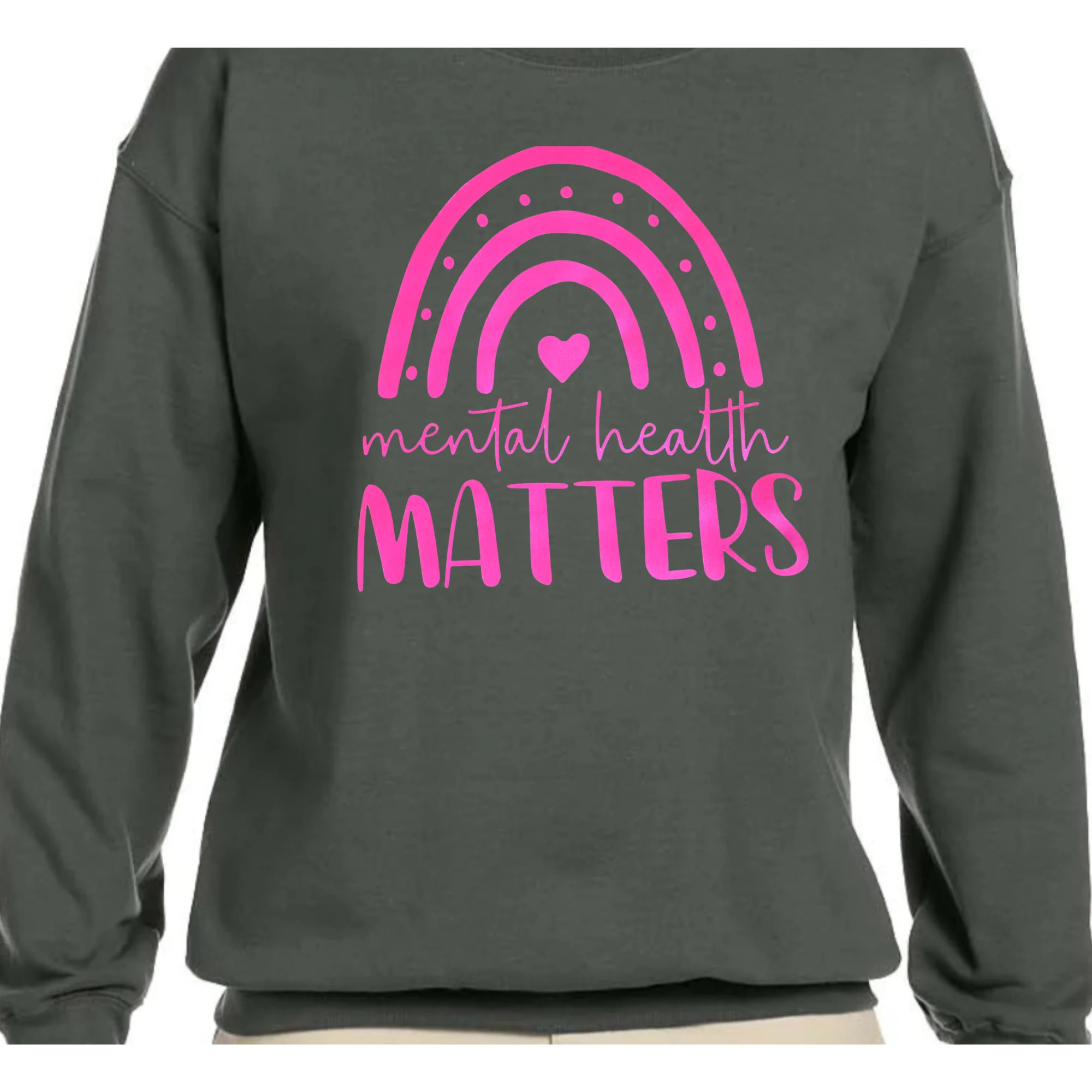 Mental Health Matters Sweatshirt: Self Love Club, Inspirational Women - image 5