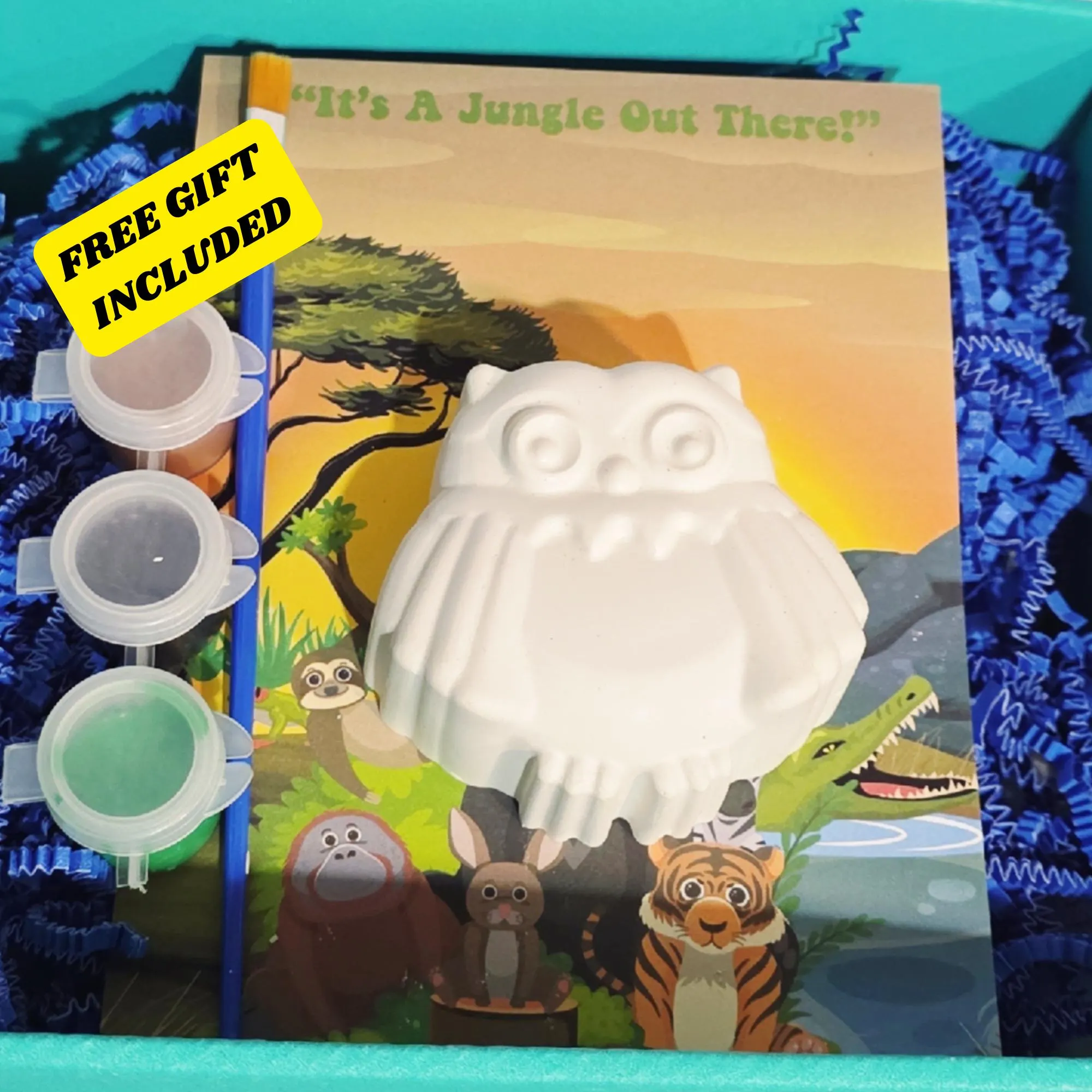Animal Plaster Figurines-Plaster Painting Kit-Party Favors-Fun Activity