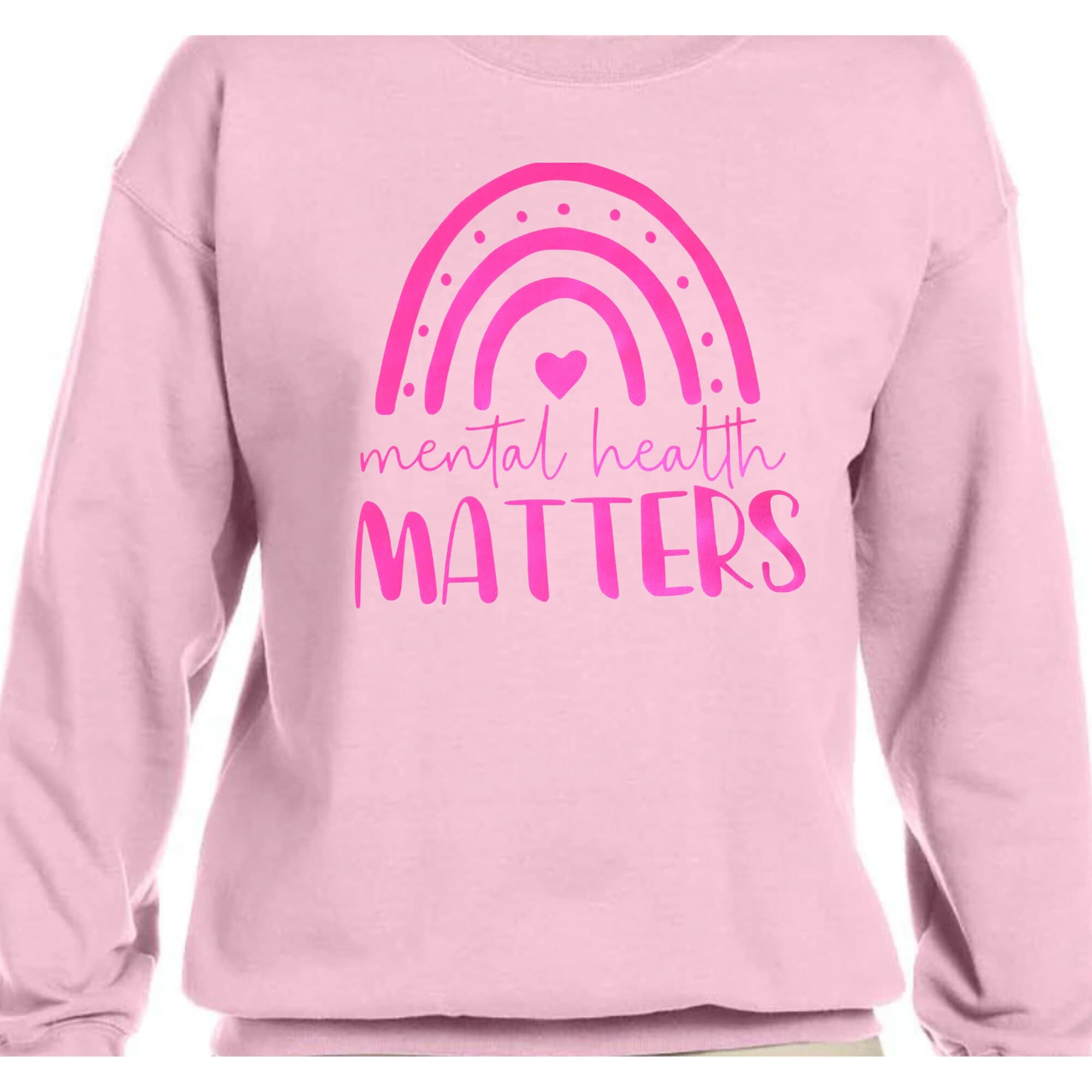 Mental Health Matters Sweatshirt: Self Love Club, Inspirational Women - image 3