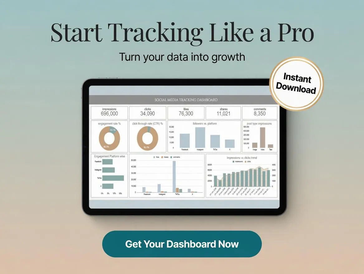 Social Media Agency Tracker Google Sheets | Client Analytics Dashboard, Content Planner, Multi-Client Marketing Tracker Analytics Template - image 3