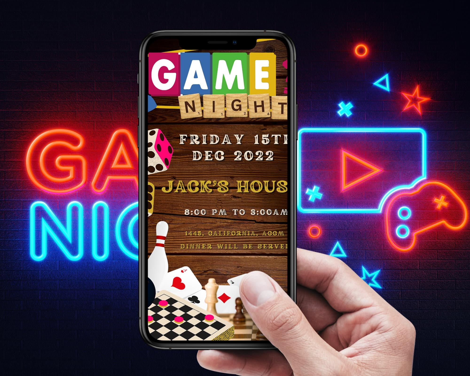 Game Night Flyer