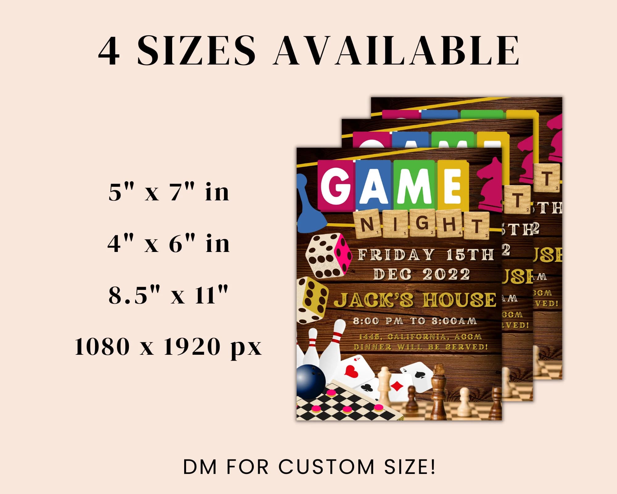 Game Night Flyer