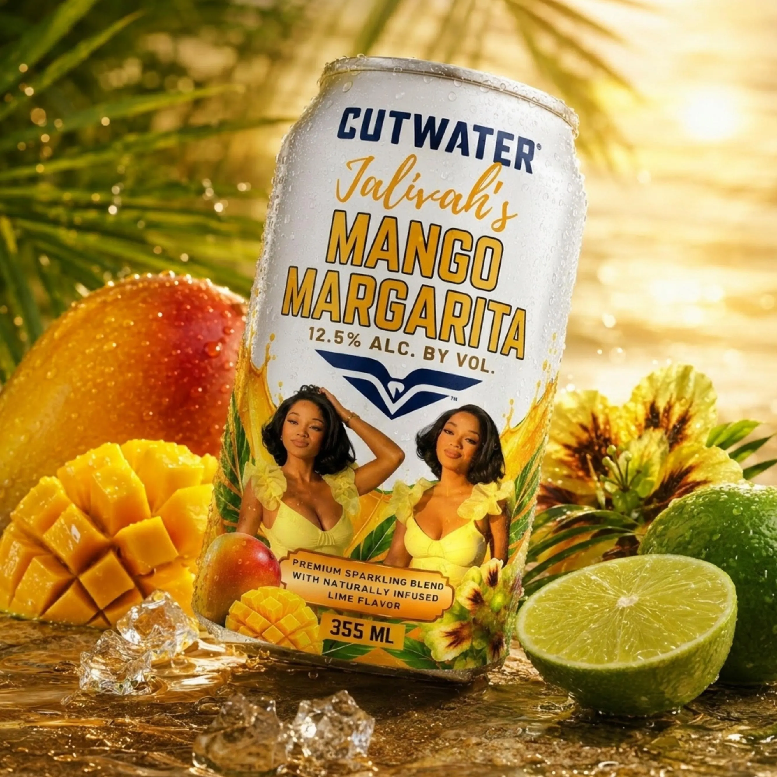 Editable Margarita Can Wrap Label, Soda Can Wrapper Template Canva Adult Party Favors Drink Labels,Party Favor Template (Digital Download), - image 3