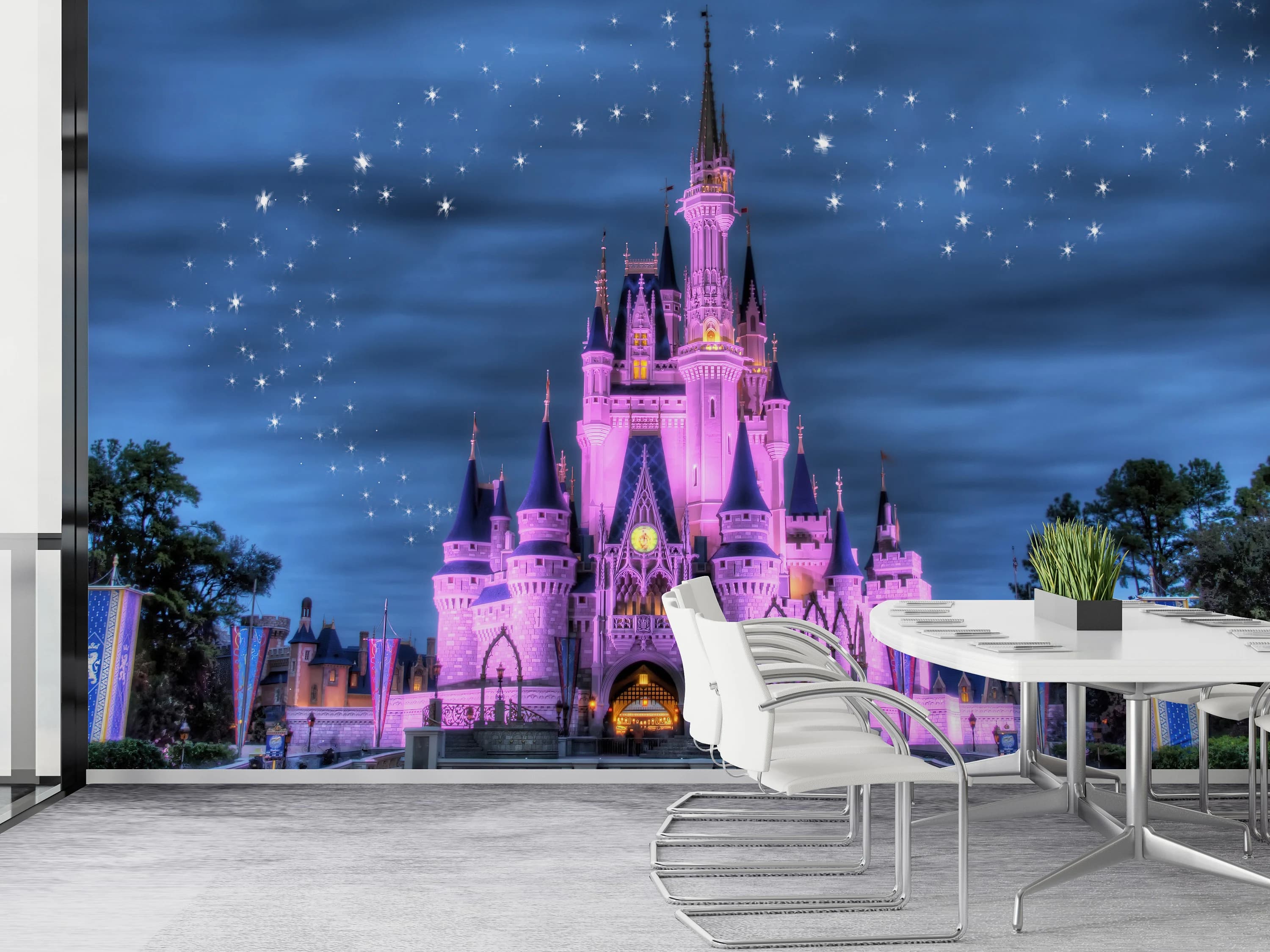 Magical Castle Wallpaper Mural for Kids Room – Fairy Tale Princess Wall Art - image 5