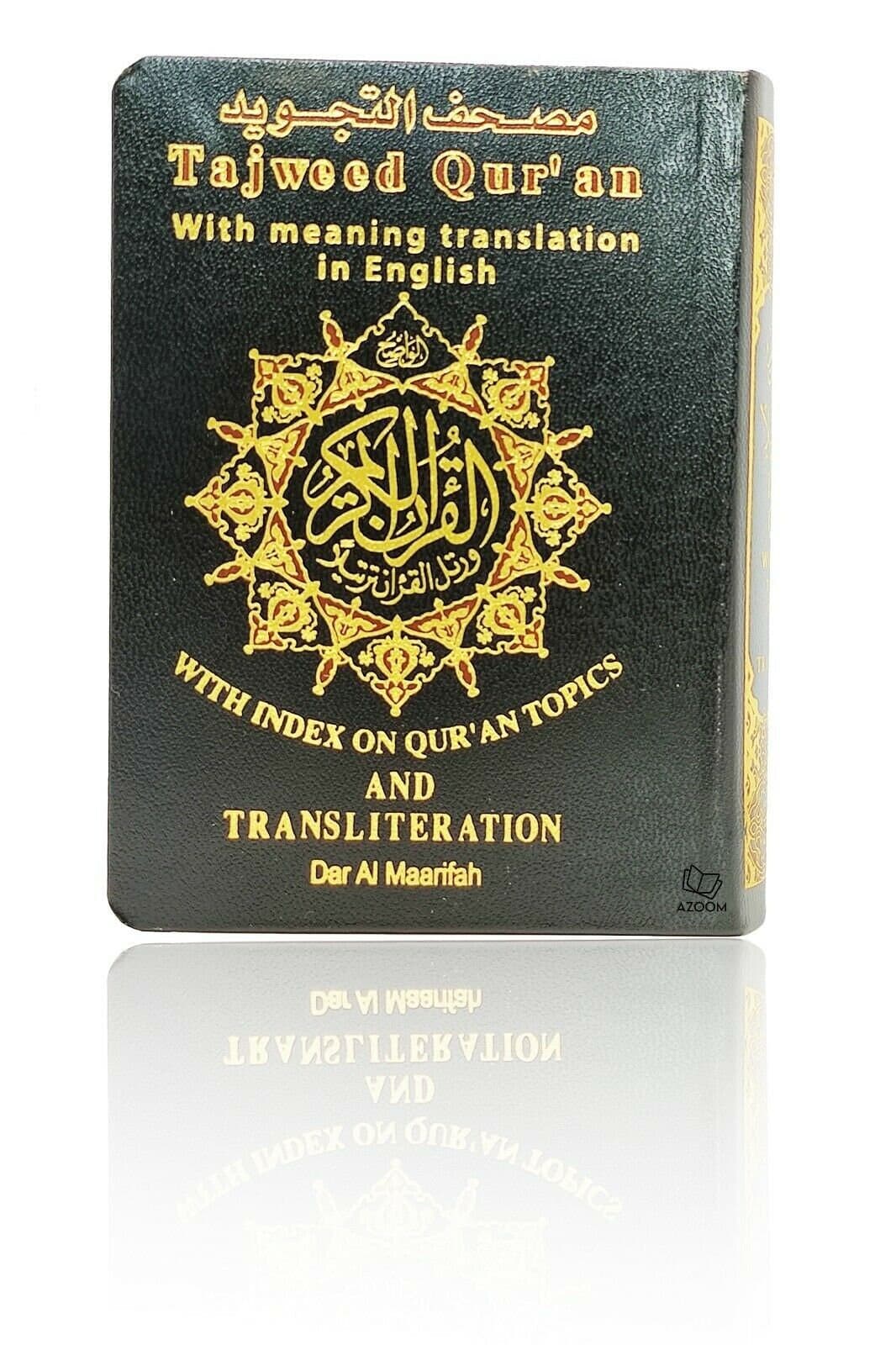 Tajweed Quran with English Translation & Transliteration (Pocket Size 8x12cm) - image 3