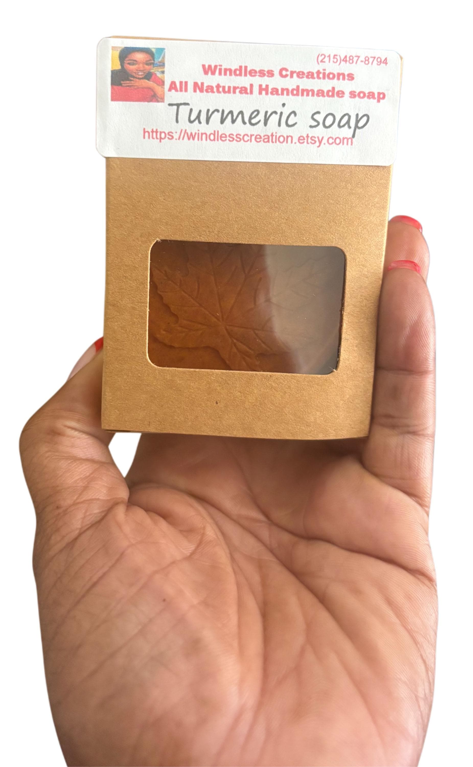 Handmade Turmeric Black Soap Bar | Natural Body Skincare (Small Batch)