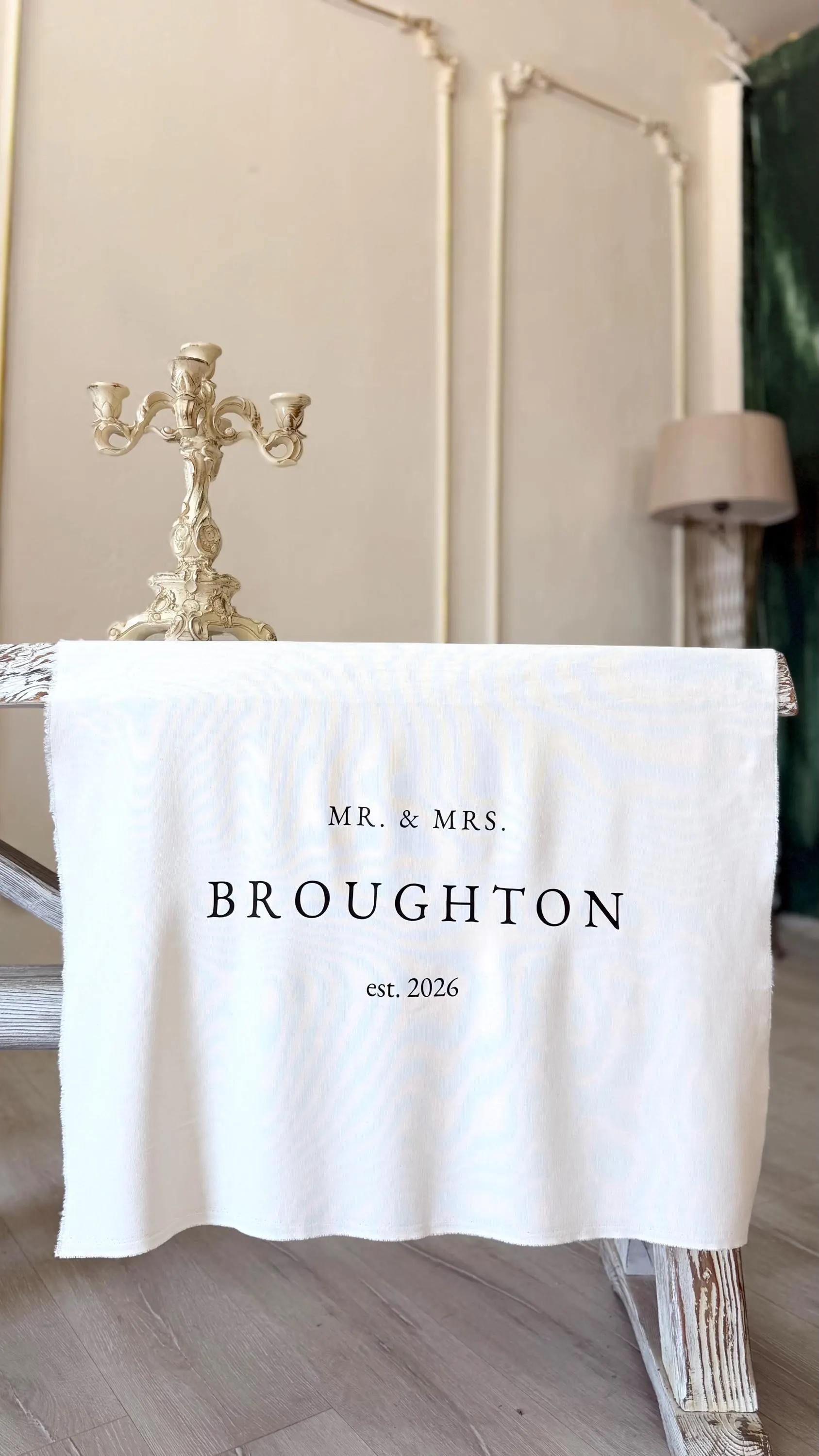 Custom Wedding Table Runner, Sweetheart Table Decor, Custom Sweetheart Table Runner, Wedding Table Decor - image 2