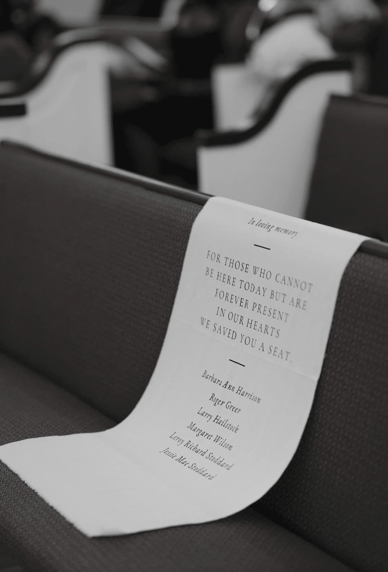 Custom Memorial Wedding Sign, Reserved Wedding Memorial Chair Sign, Personalized Fabric Sign, Wedding Chair Banner In Memory Of Loved Ones