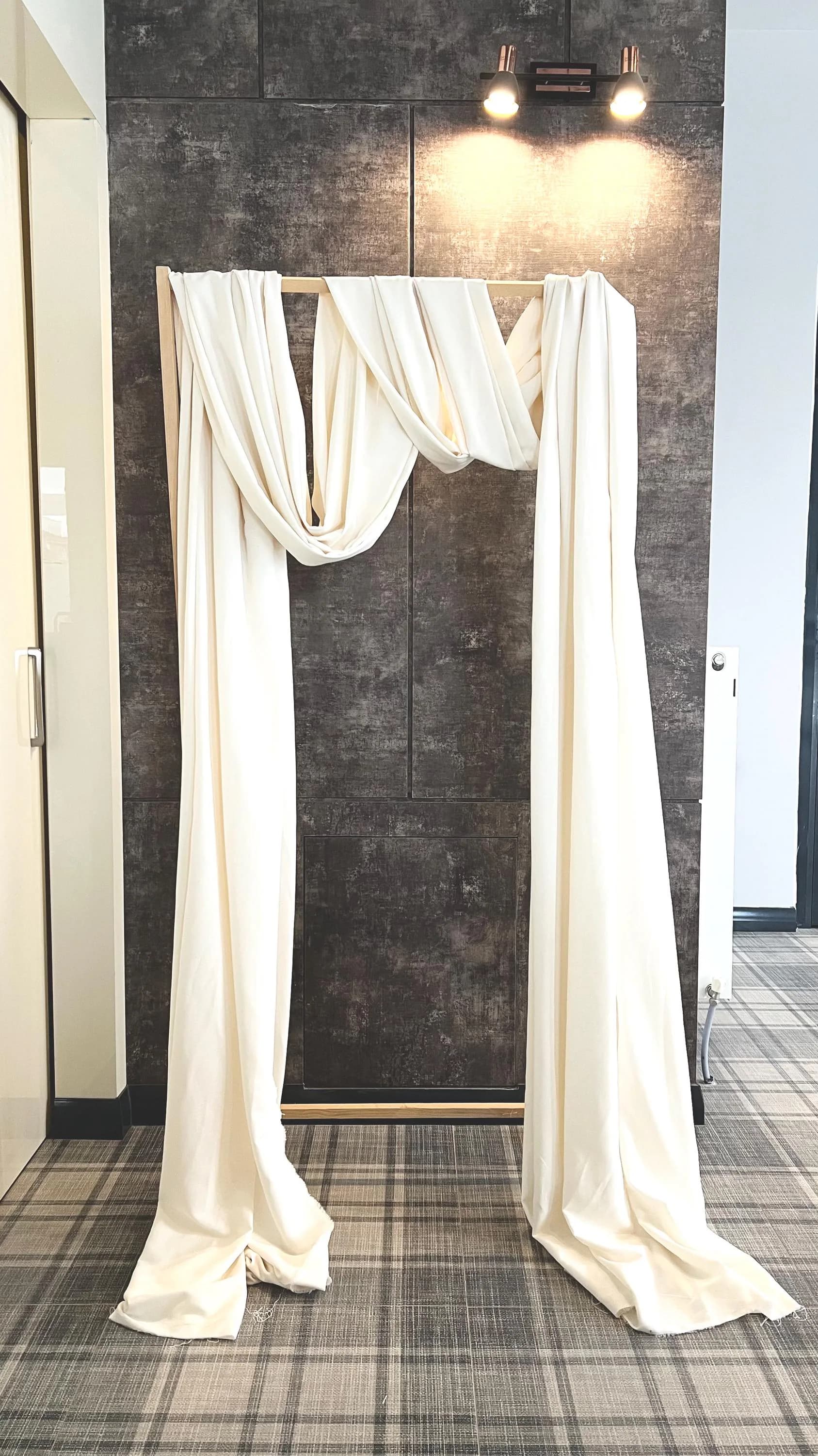 Wedding Arch Drapes, Plain Fabric for Decor, Fabric Without Printing, Plain Fabric - image 2