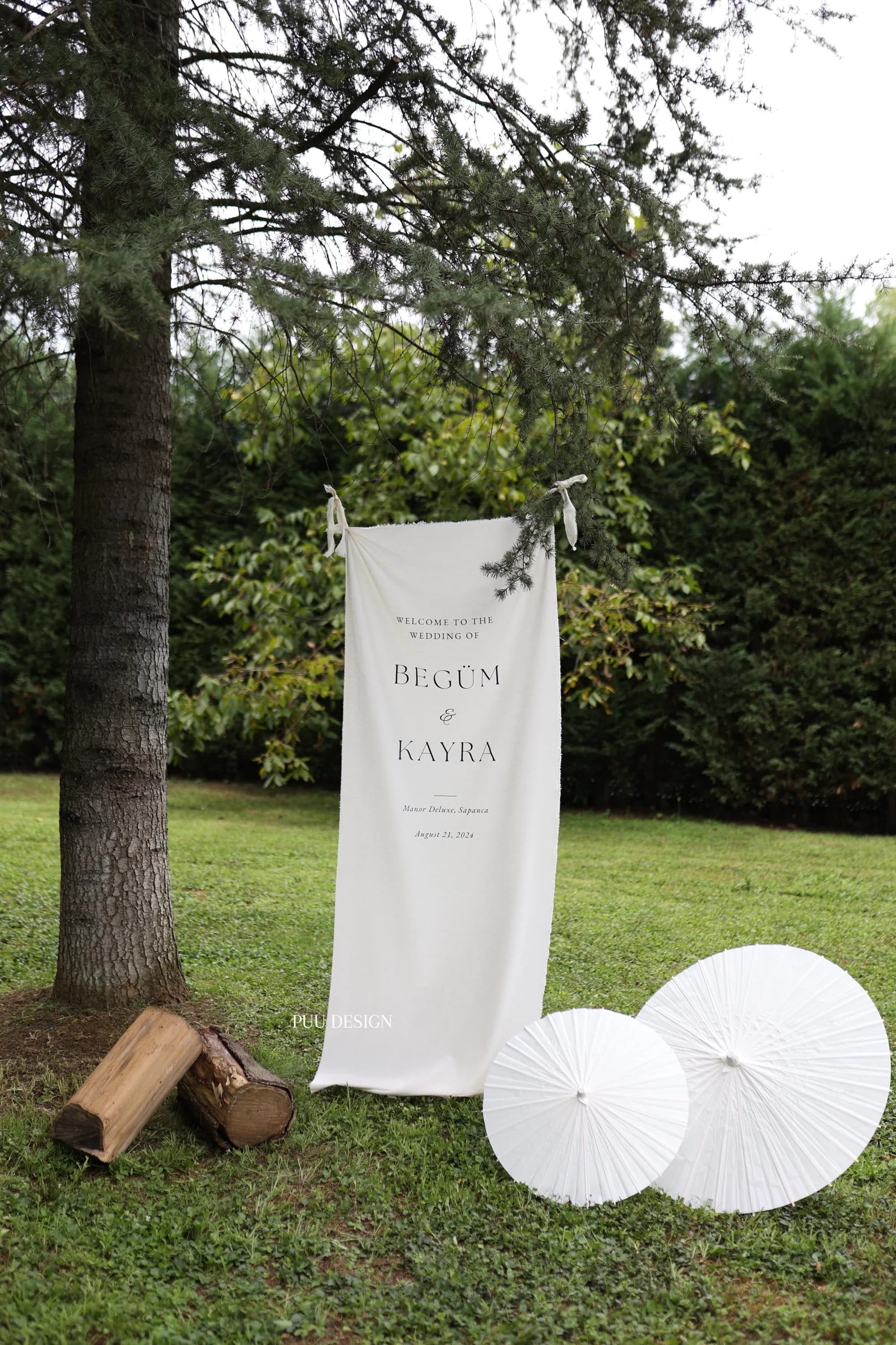 Personalized Fabric Wedding Sign | Custom Wedding Sign | Welcome Sign for Wedding | Custom Event Decor - image 4