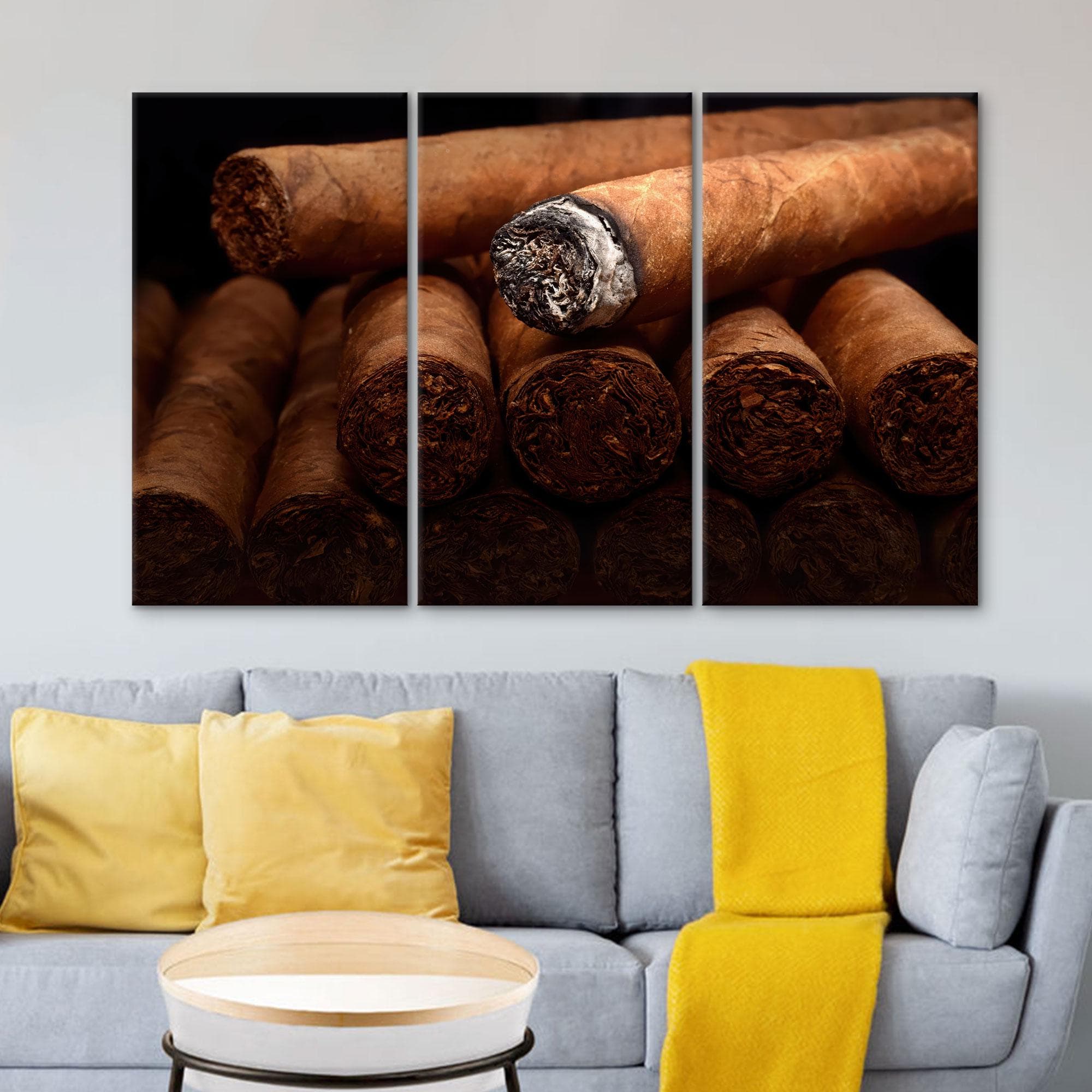 Bridesmaid Gift,Cigars Art,Tobacco Canvas Print,Modern Artwork,Holiday Decor Art,Personalized Gift,Handmade Gift,Framed Canvas,Home Decor Canvas,Large Canvas,Home Decoration,Christmas Decor Art,Printable Wall Art,