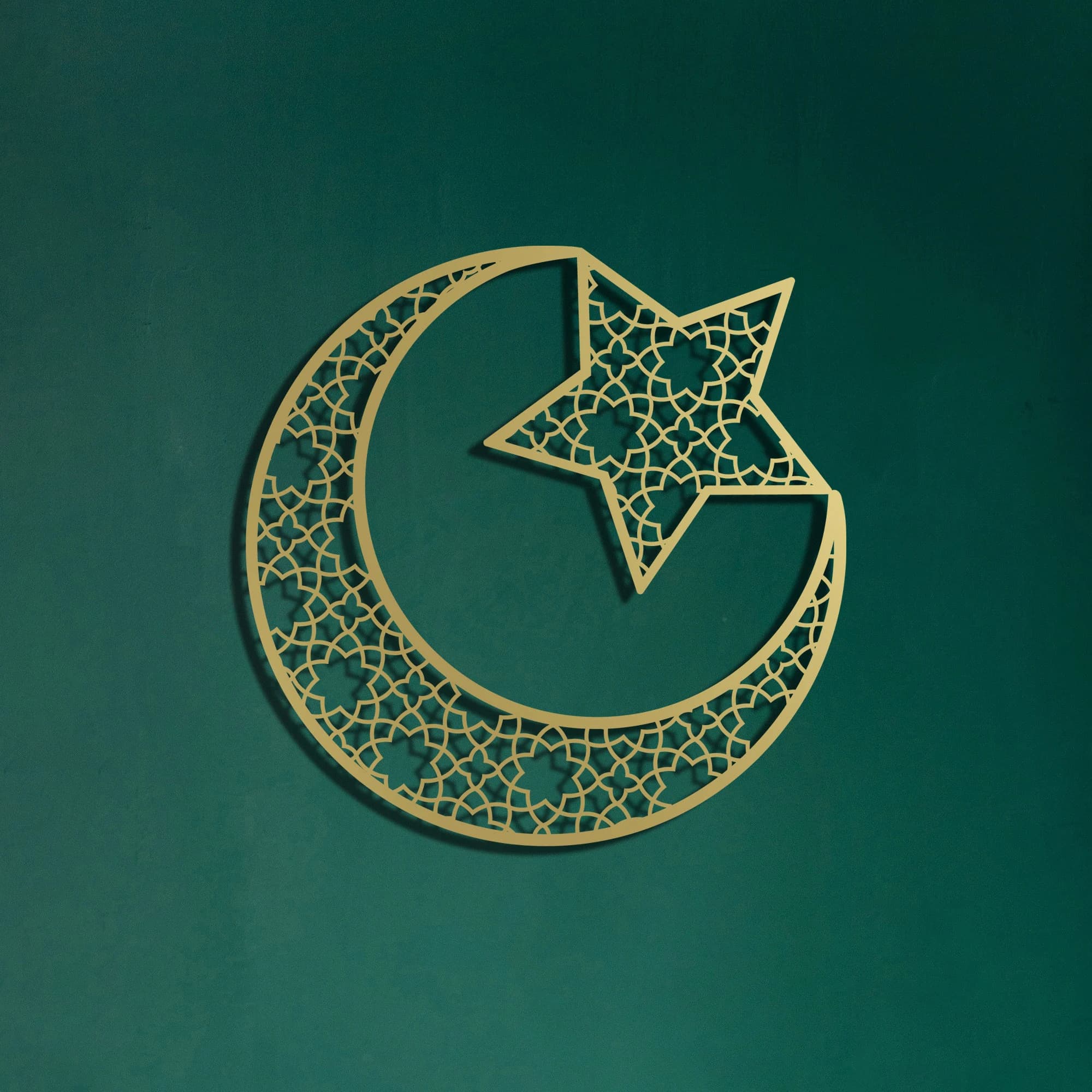Islamic wall art decor, Metal Moon and Star Islamic Wall hanger, Ramadan Eid Decor, Masjid Wall art, Muslim Housewarming Gifts, Home gift