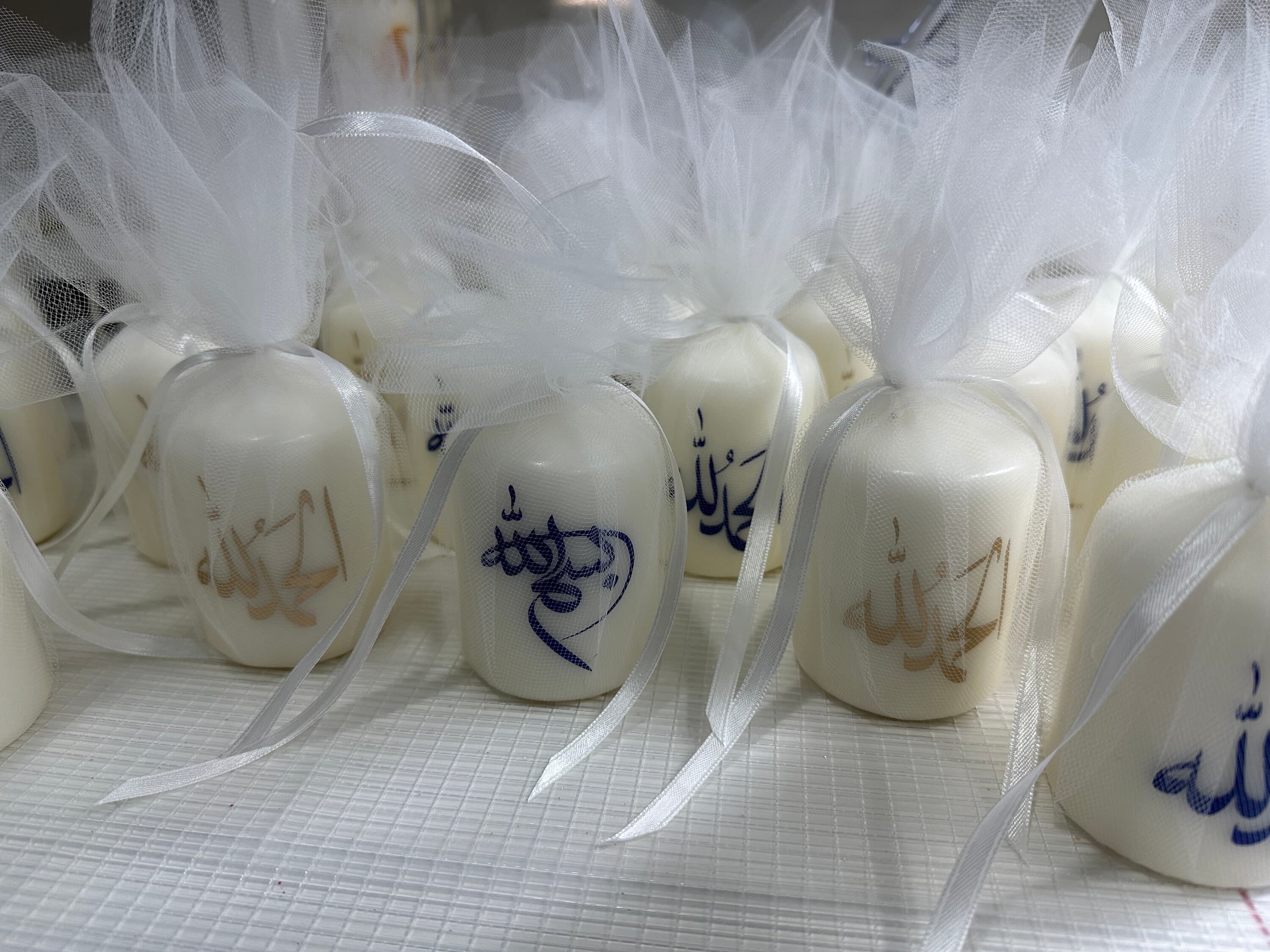 Nikkah Candles/Wedding/Ameen/Baby shower/Party Favors Candle - image 3