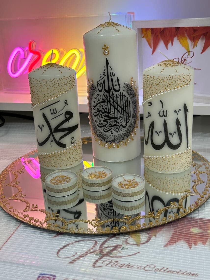 Elegant Candle Gift Set for Muslim - image 3