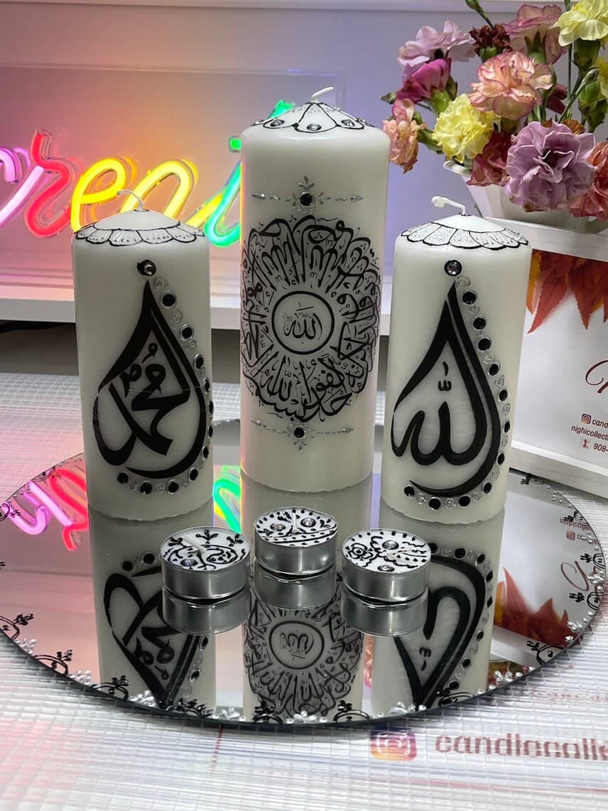 Elegant Candle Gift Set for Muslim - image 5