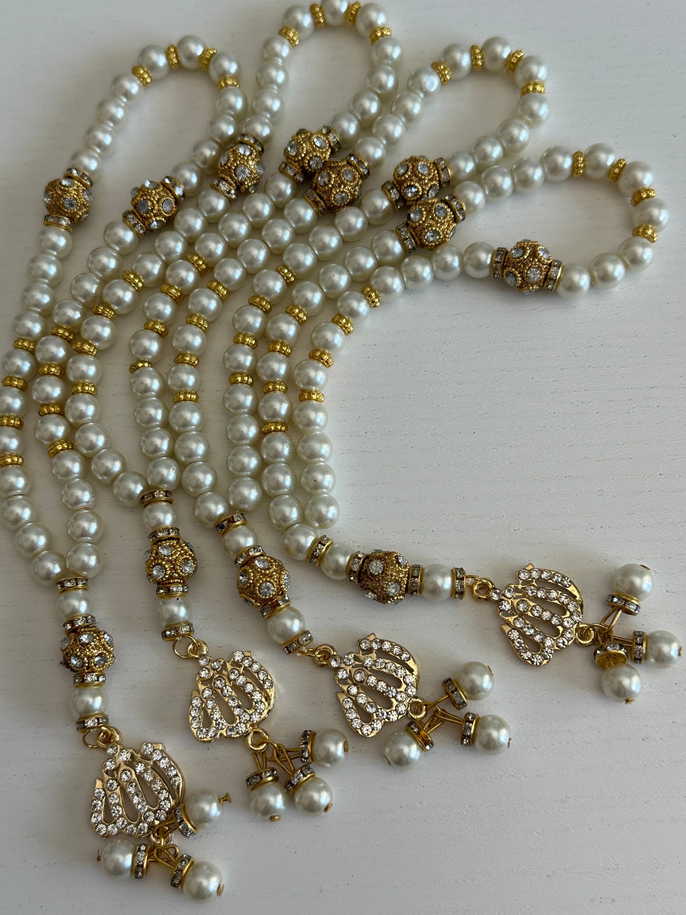 Tasbih/Pearl Prayer Beads/ Islamic Wedding/Nikah Favors (33 Beads) - image 3