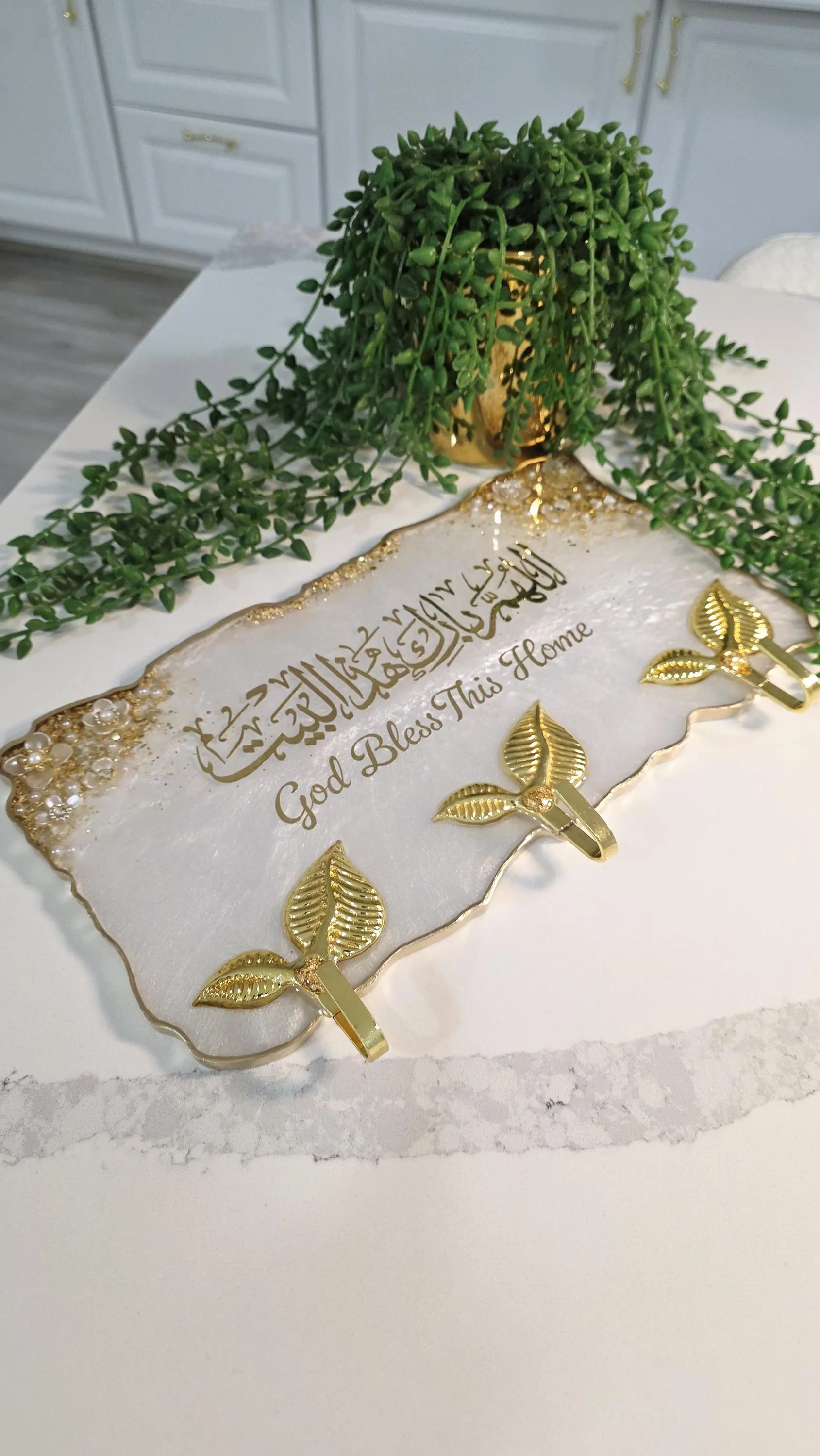 Islamic Key Holder, Islamic Wall Art For Ramadan Gift - image 4