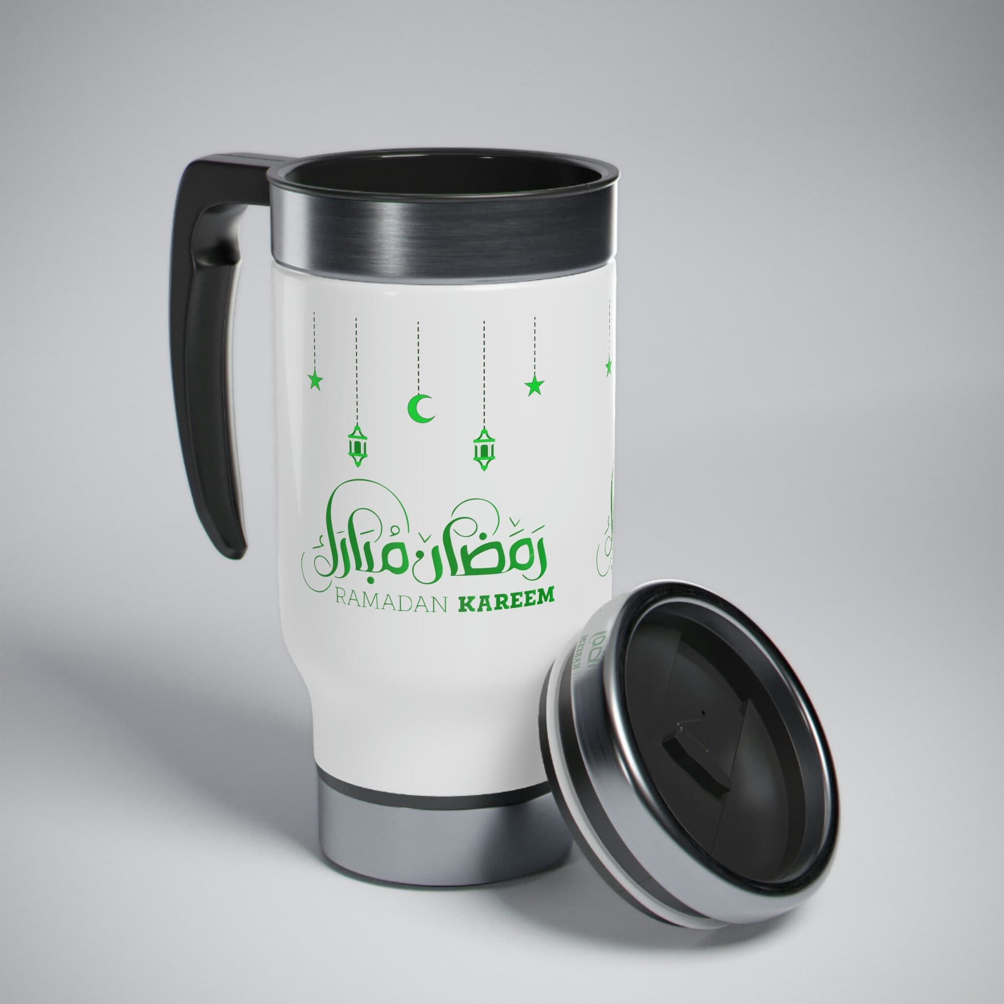 Ramadan Kareem Travel Mug: Stainless Steel 14oz Gift