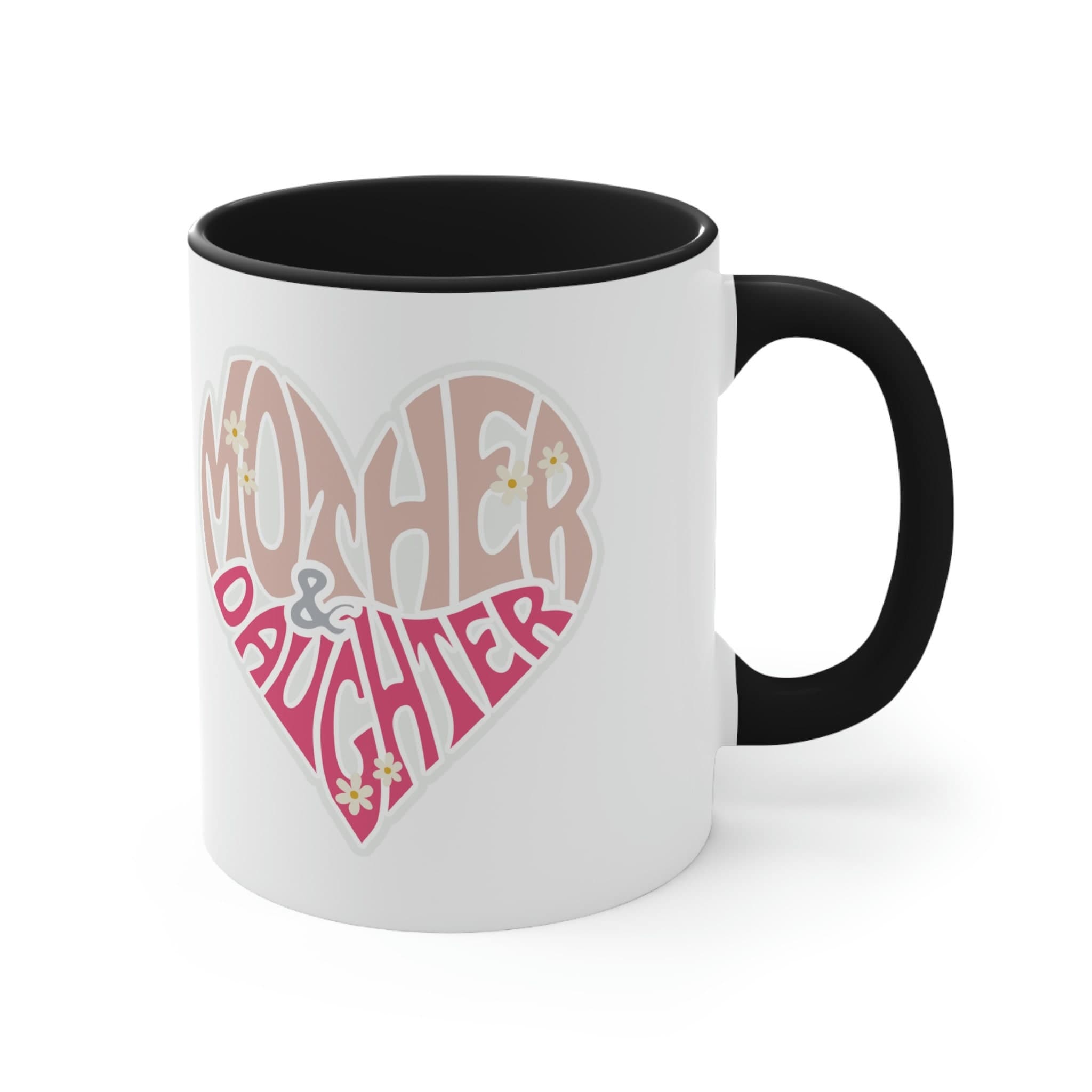 Mother & Daughter Coffee Mug: Two-Tone Ceramic Mug - image 5