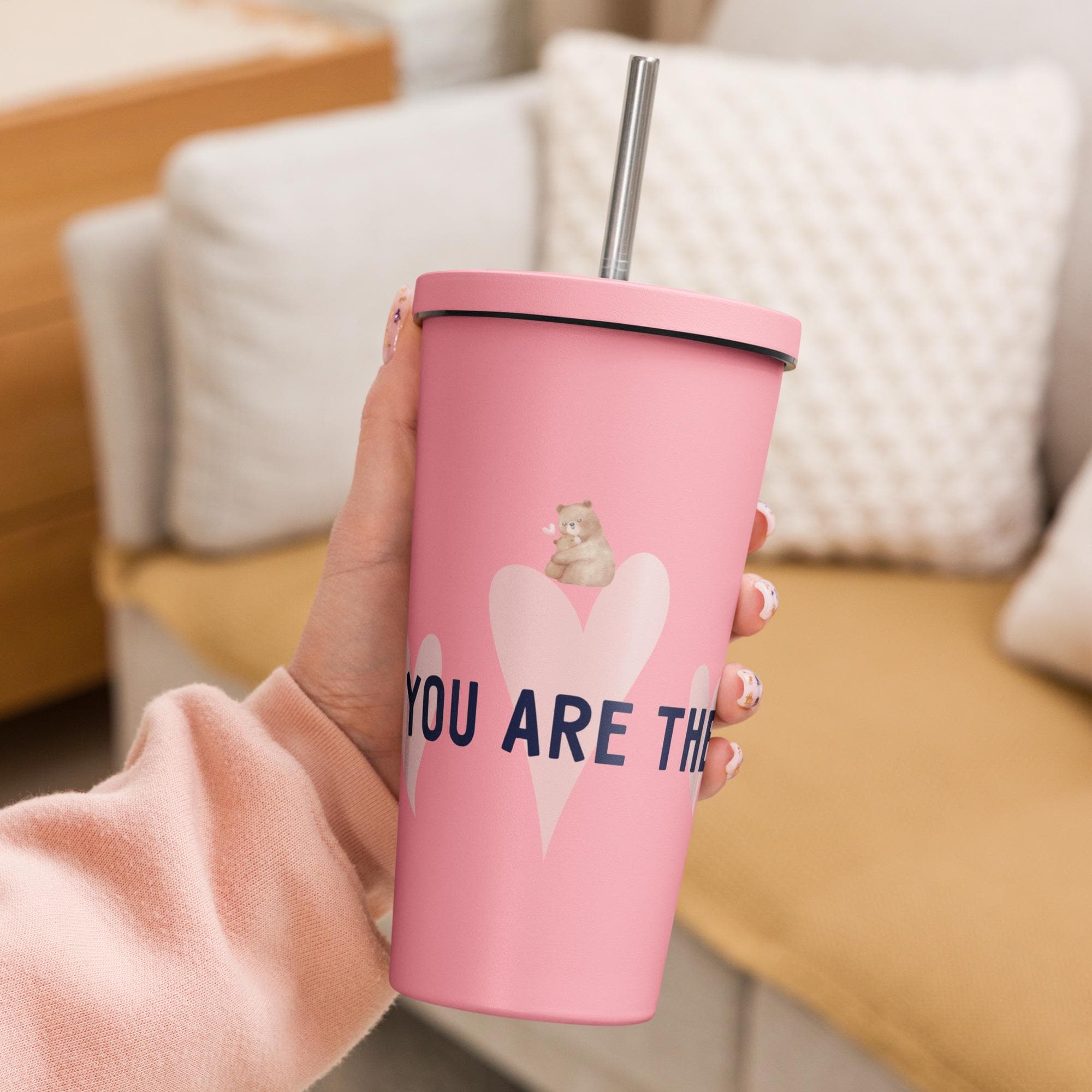 Personalized Mum Insulated Tumbler: Custom Name Travel Cup
