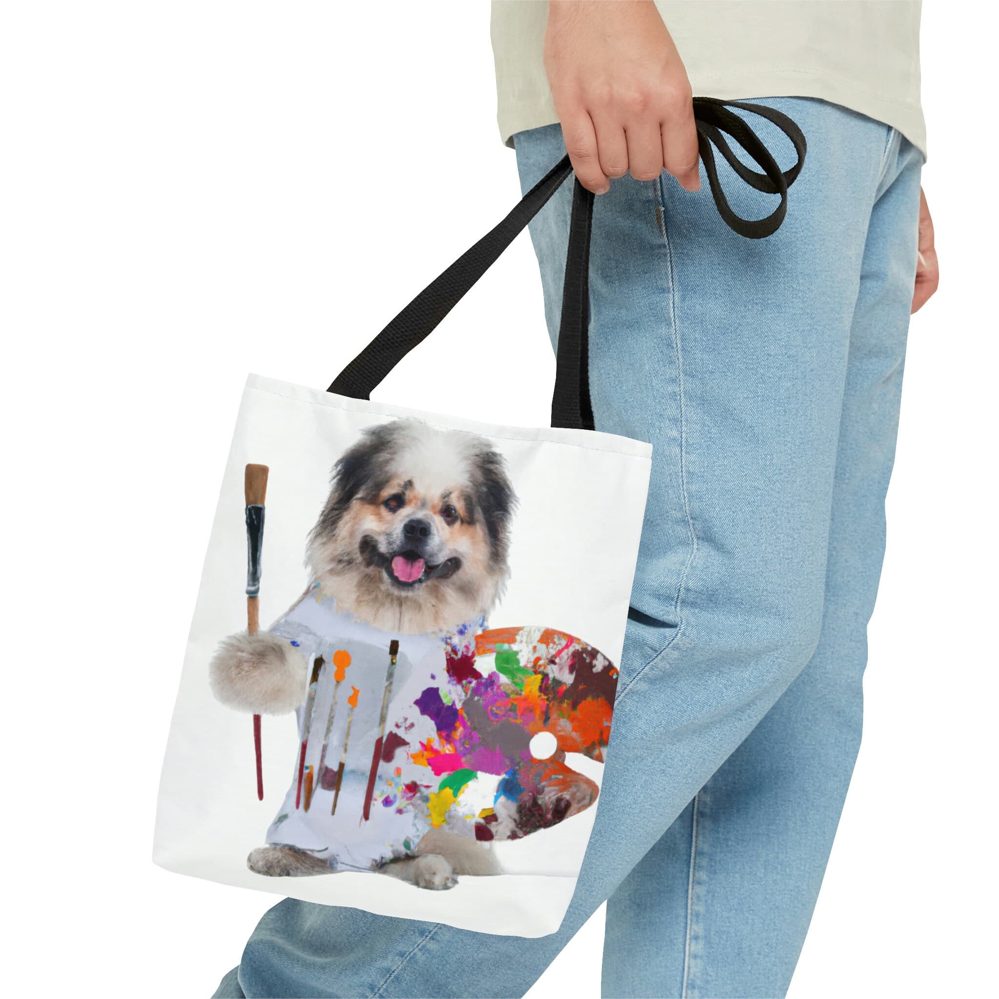 Personalized Mum Tote Bag: All-Over-Print Polyester Mama Bag - image 5