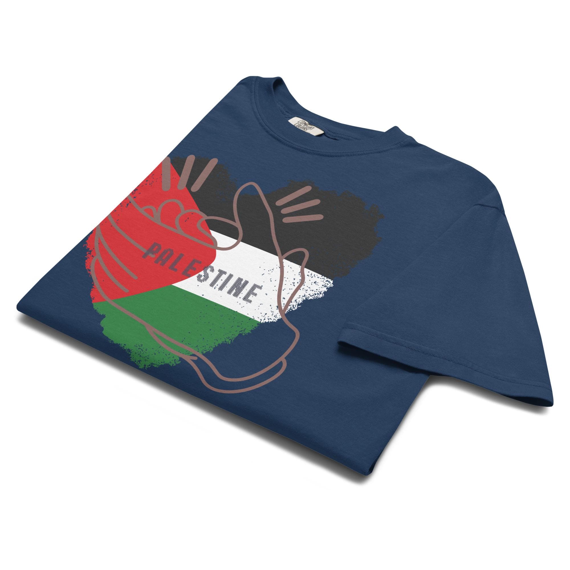 Comfort Colours Free Palestine Shirt | Trending Palestine Tee | Support Palestine Aesthetic T-Shirt | Middle East Peace Graphic Tee"
