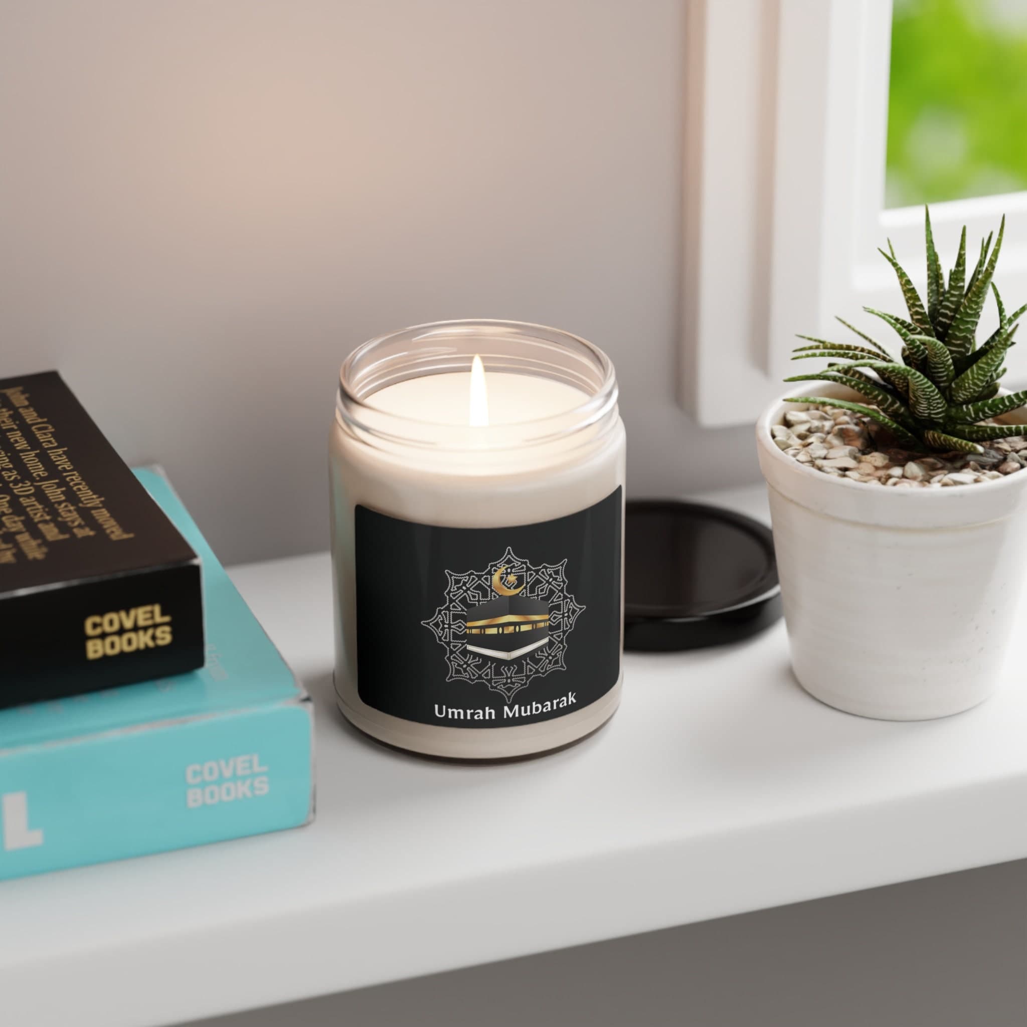 Ramadan Kareem Soy Candle: Umrah Gift, 9oz Scented Candle - image 5