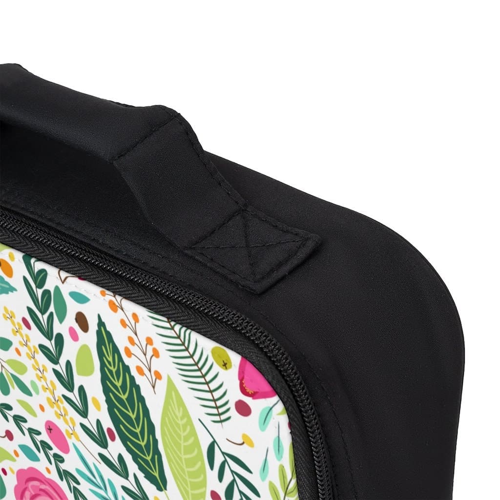 Floral Insulated Lunch Bag, Personalized Lunchbox, Back to School - image 4