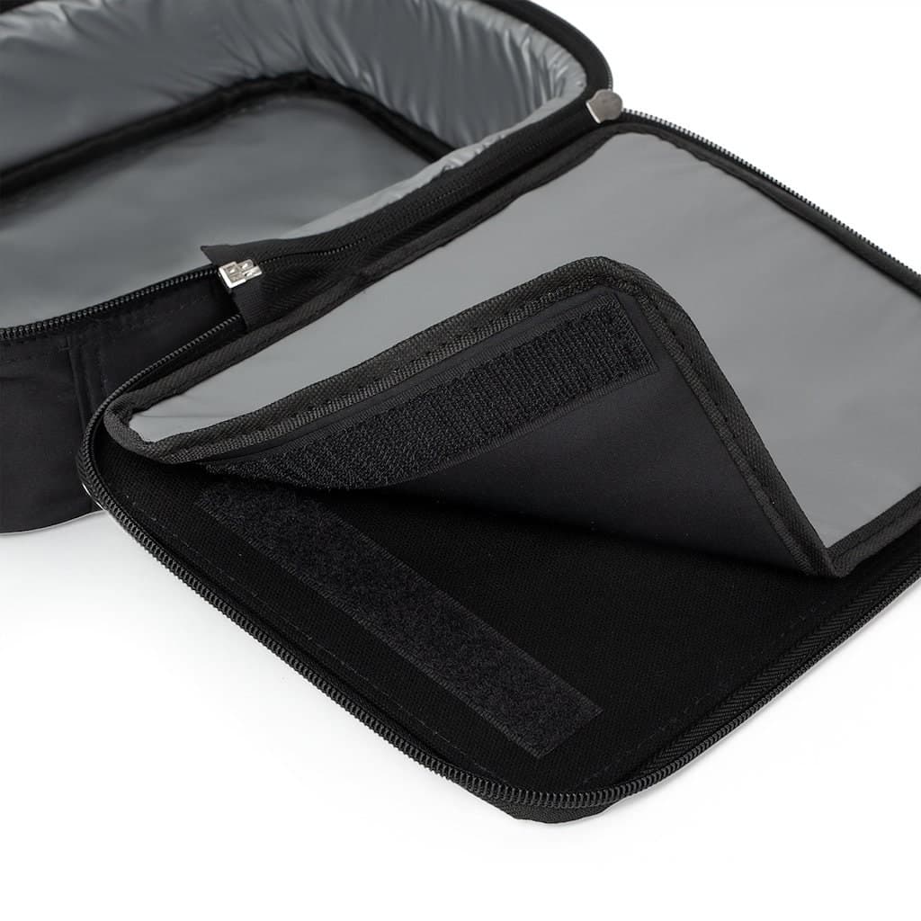 Personalized Insulated Lunch Bag: Black & White Marble, Work, School, Picnic - image 5