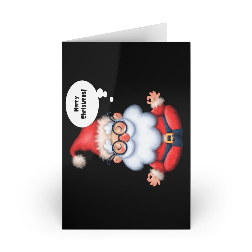 Santa Christmas Greeting Card: Holiday Card for Family and Friends - image 4