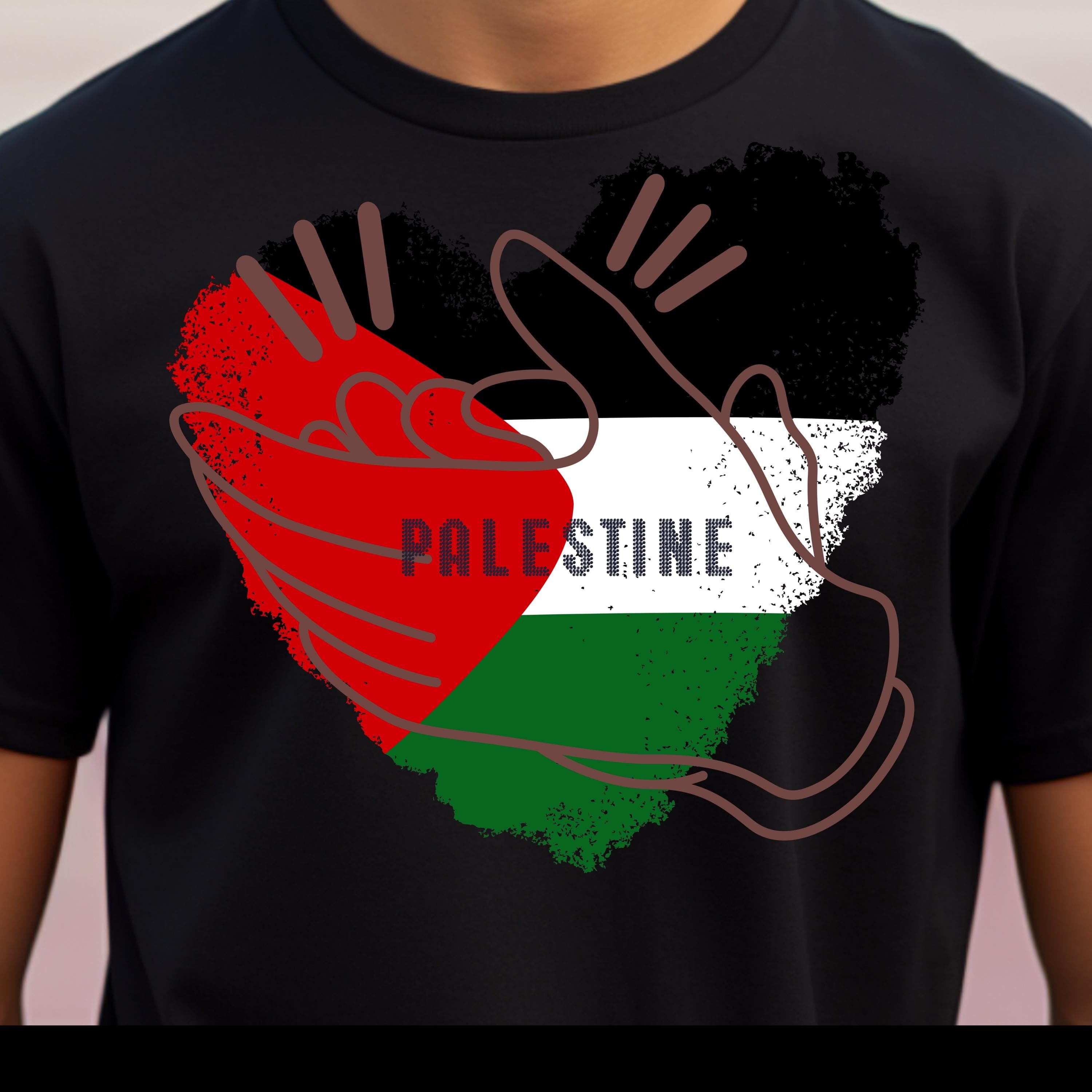 Comfort Colors Palestine Support T-Shirt: Middle East Peace Graphic Tee - image 3