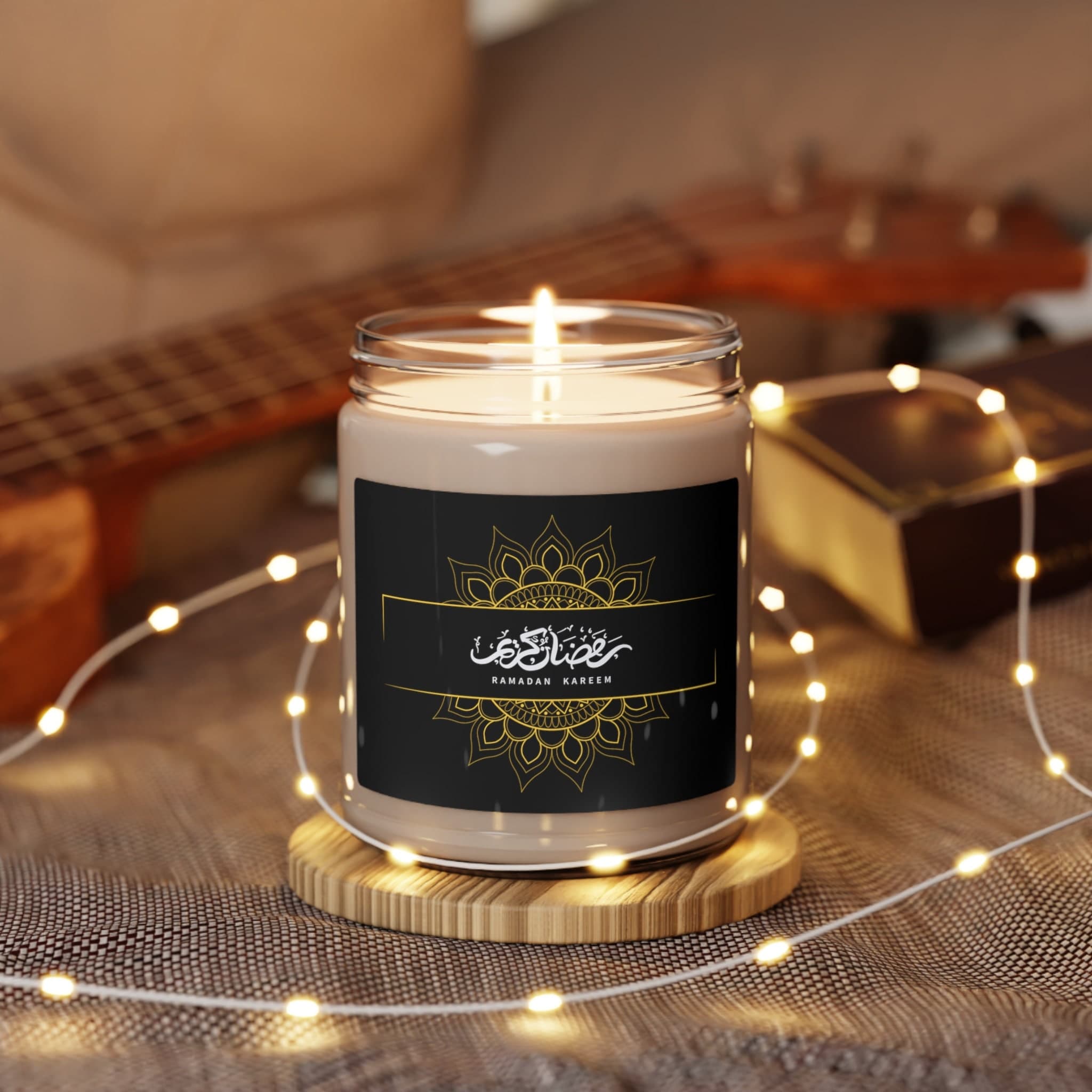 Ramadan Kareem Soy Candle: 9oz Scented Gift - image 2