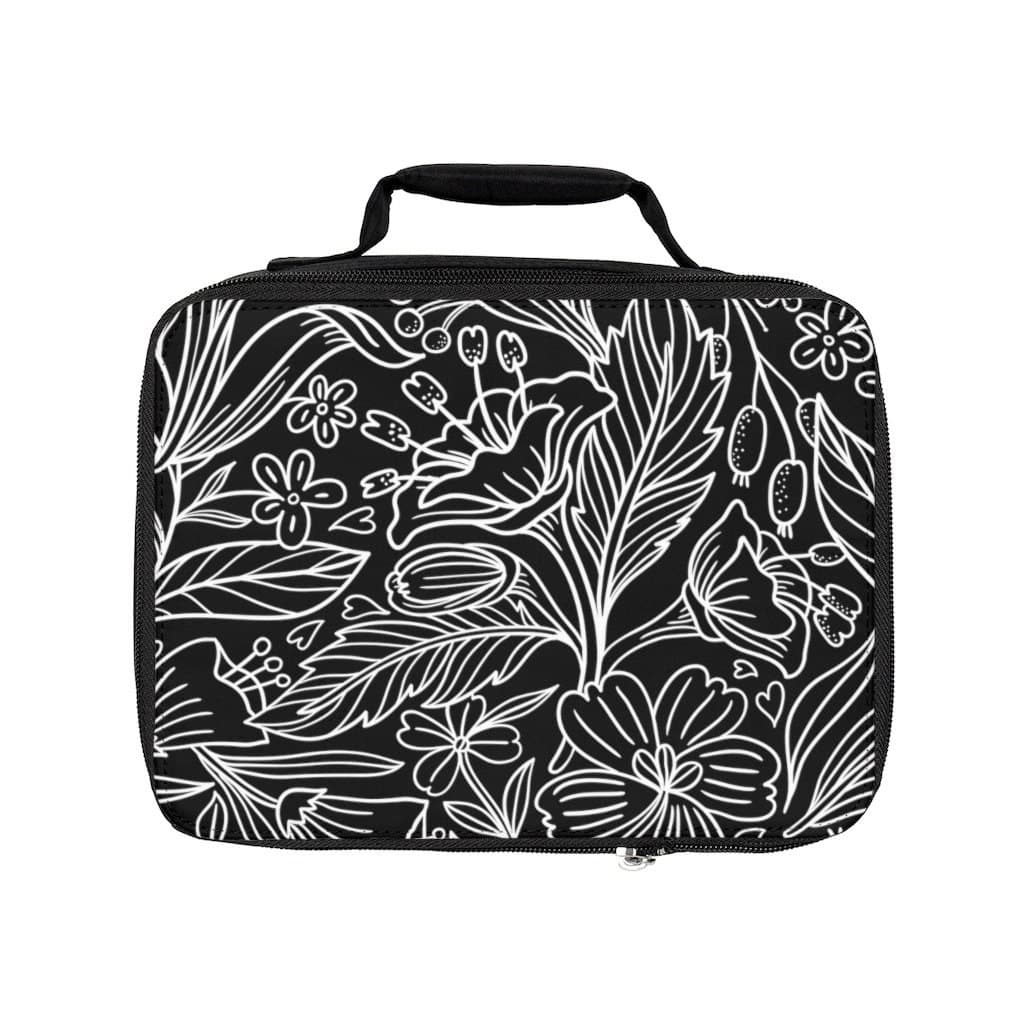 Personalized Insulated Lunch Bag, Floral Design, Back To School - image 3