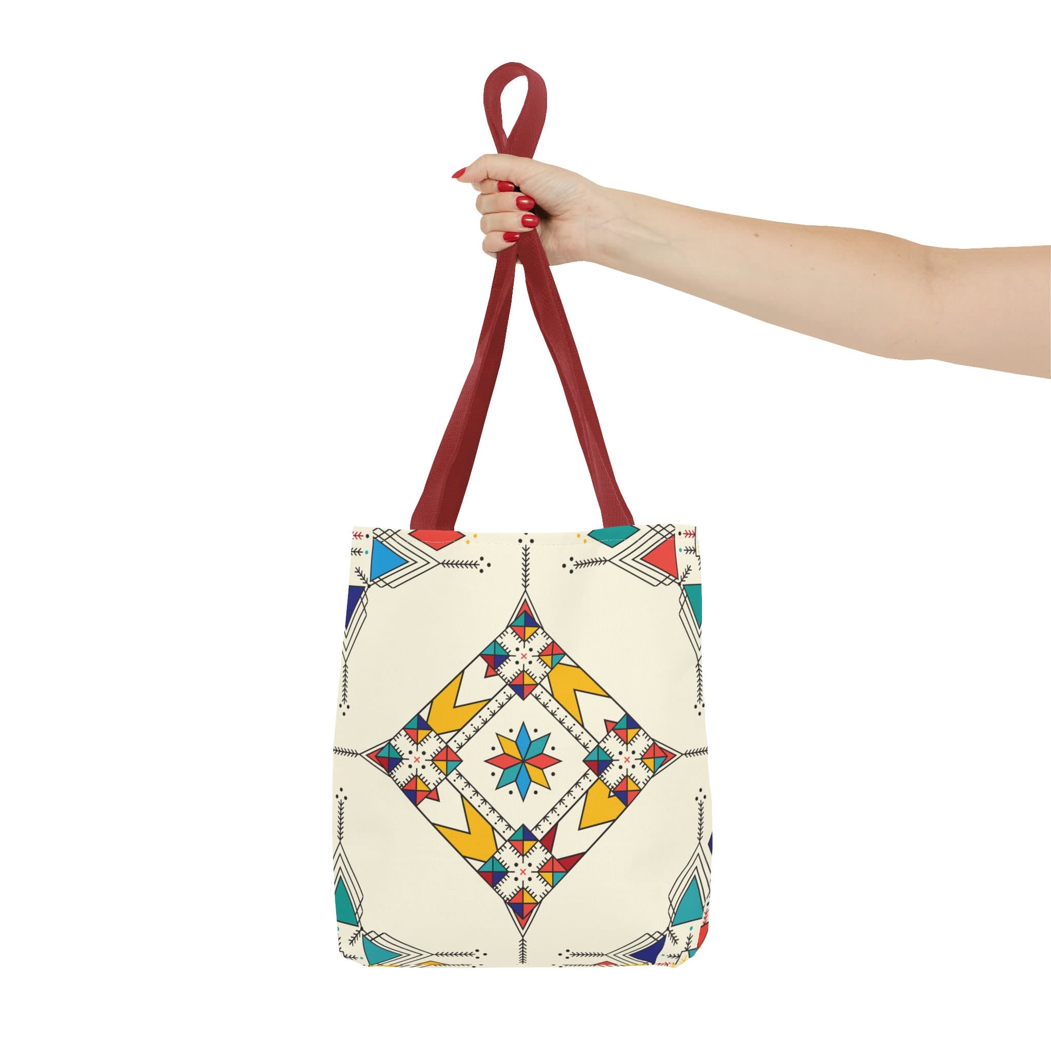 Palestinian Tatreez Embroidery Tote Bag: Cultural Art Shopping Bag - image 5