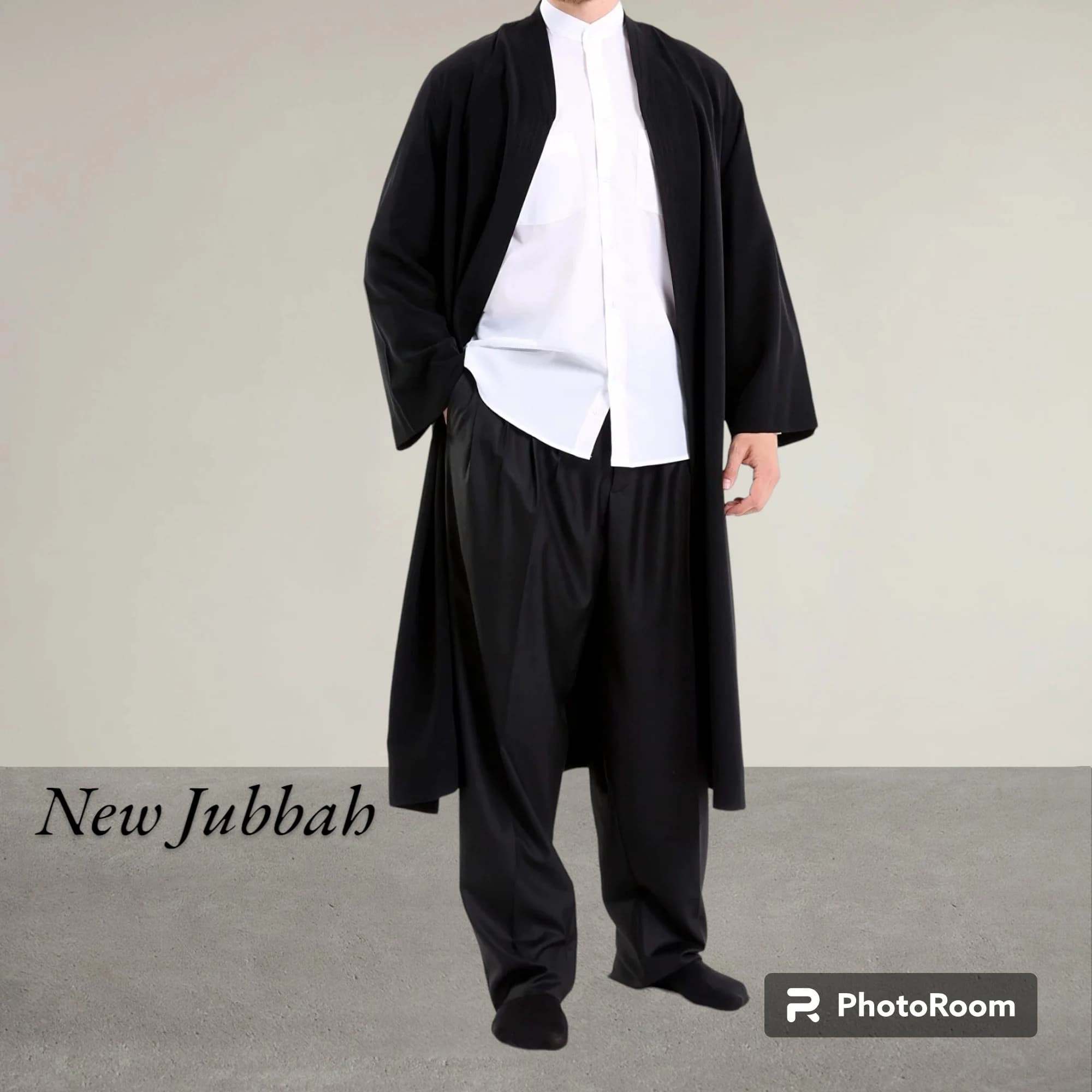Turkish Style Muslim Men Prayer Jubbah, Muslim Men Prayer Jubbah, Islamic Gift for Him, Ramadan Gift, Eid Mubarak Gift, Muslim Husband Gift - image 4