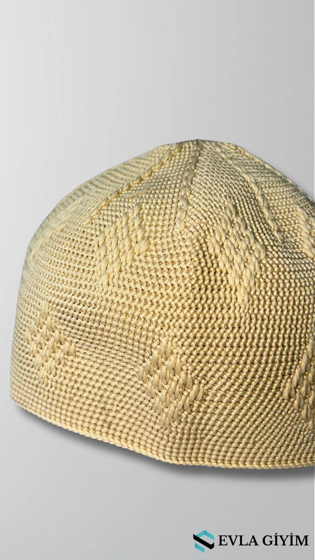 One Piece Mens Islamic Knitted Hat For him, Soft Kufi Hat for Muslims, Travel Style Foldable Prayer Hat, Eid Mubarak, Kufi Hat,