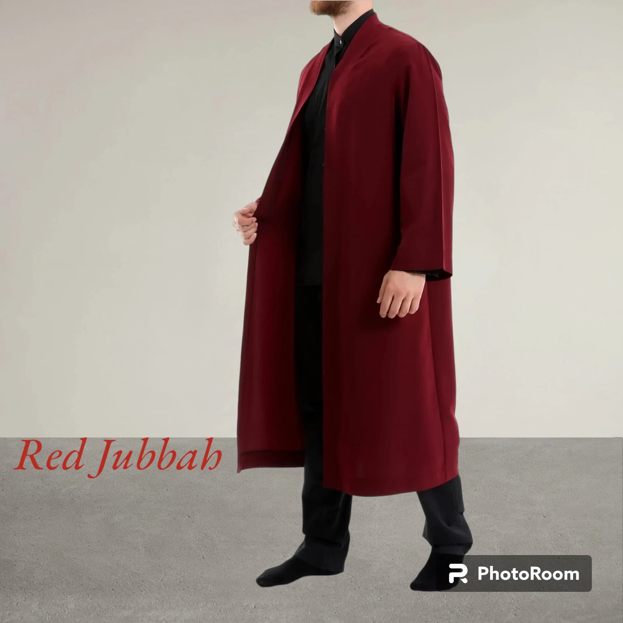 Turkish Style Muslim Men Prayer Jubbah, Muslim Men Prayer Jubbah, Islamic Gift for Him, Ramadan Gift, Eid Mubarak Gift, Muslim Husband Gift