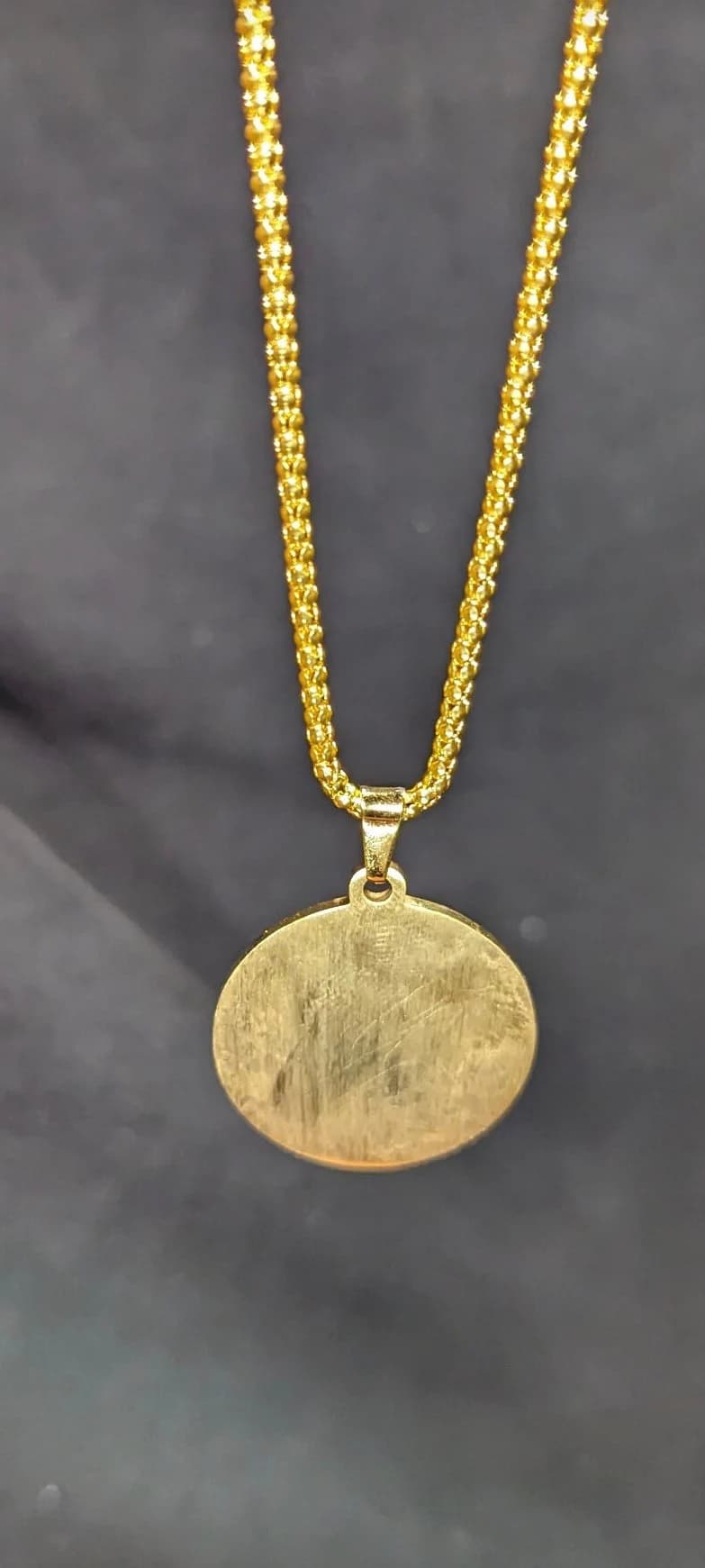 Seven angels protective pendant gold plated stainless steel, perfect for birthday gift - image 2