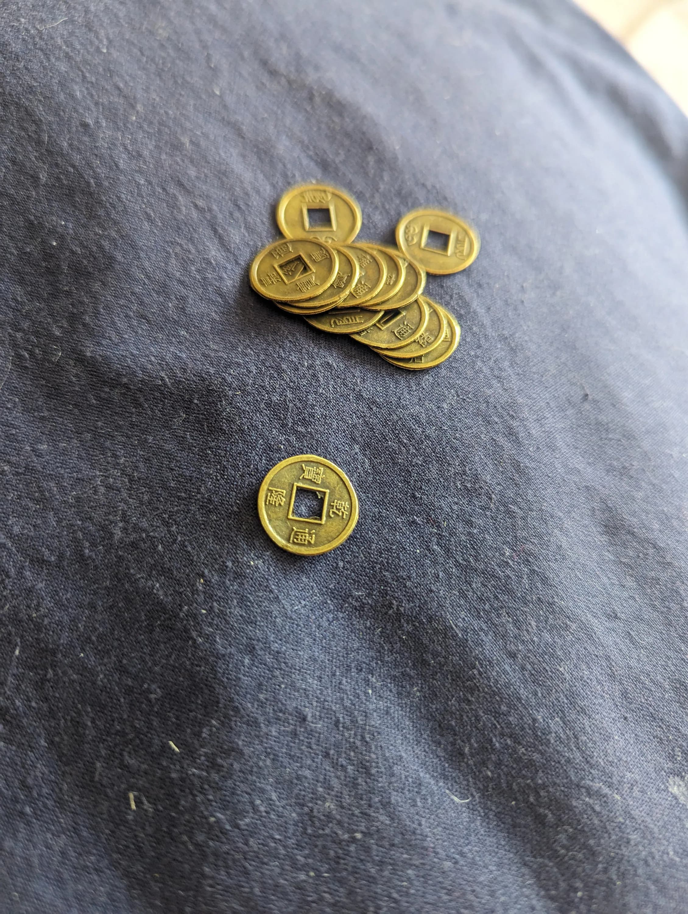 30pcs Feng Shui Chinese Qing Fortune coins ,bring luck and prosperity