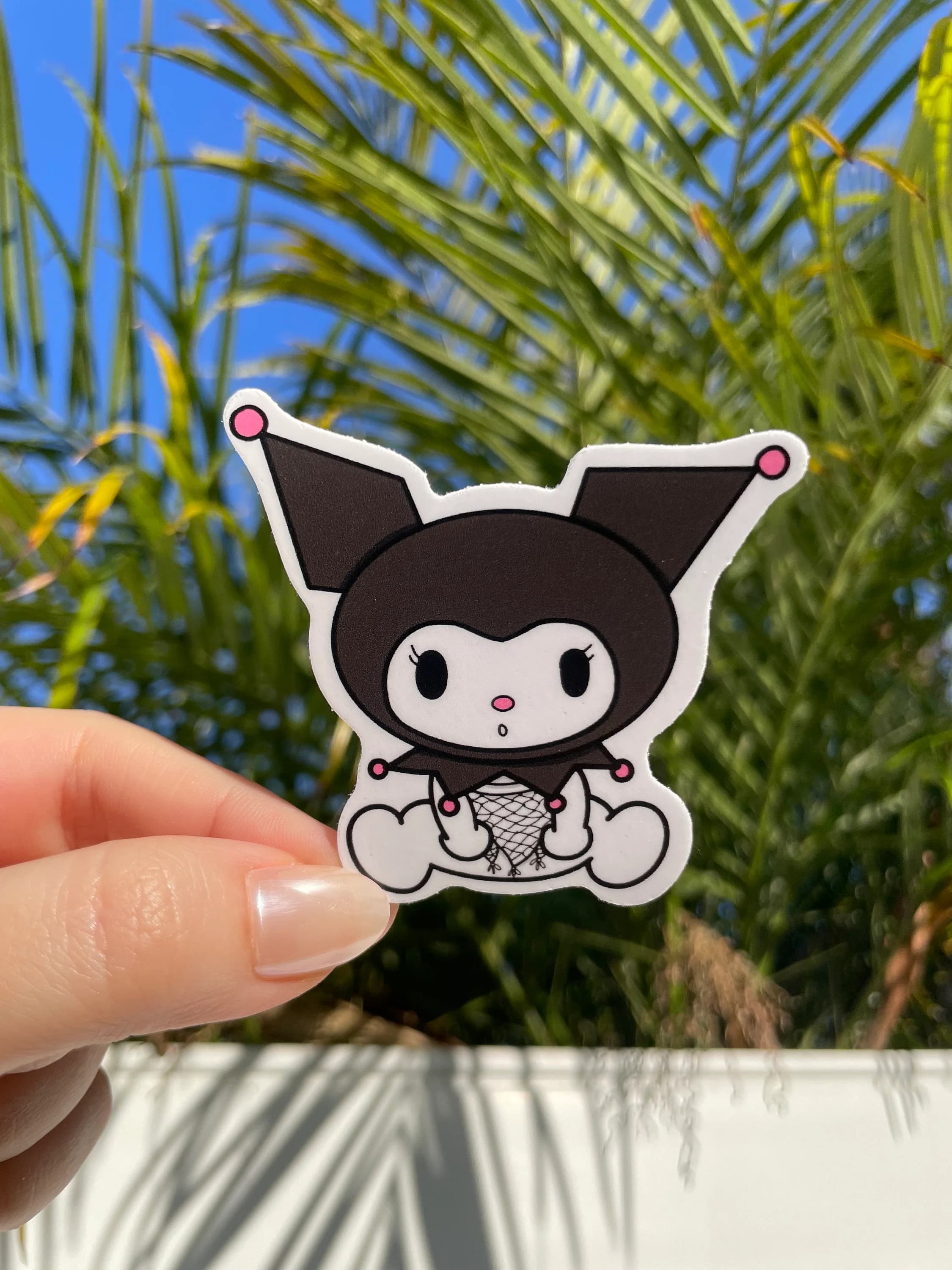 Falastini Kuromi Sticker, Palestinian Kuromi , Palestine Sticker, Phone Case Sticker, Laptop Sticker - image 3