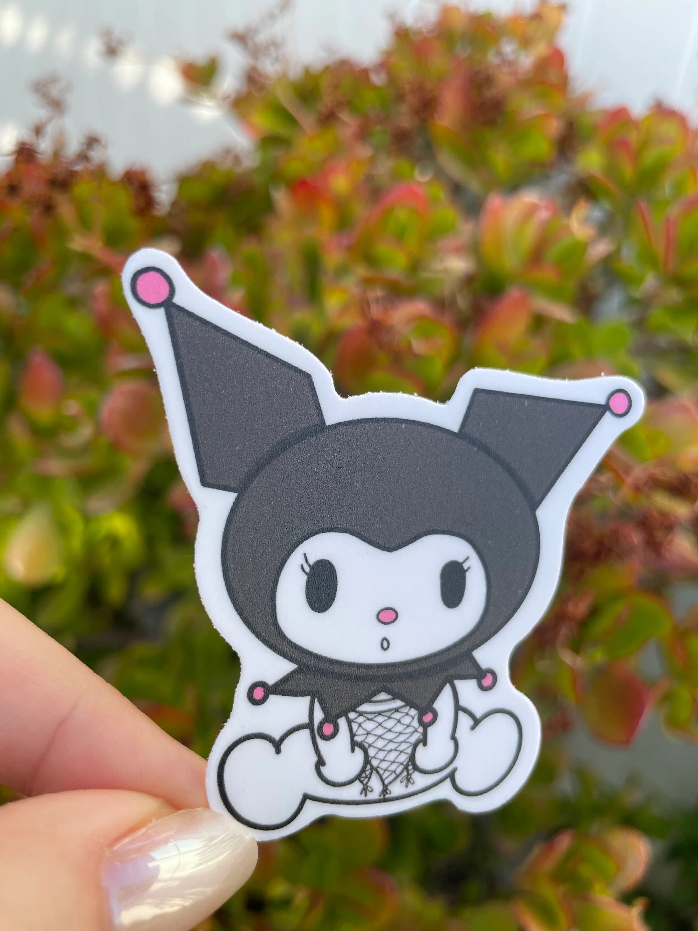 Falastini Kuromi Sticker, Palestinian Kuromi , Palestine Sticker, Phone Case Sticker, Laptop Sticker - image 4