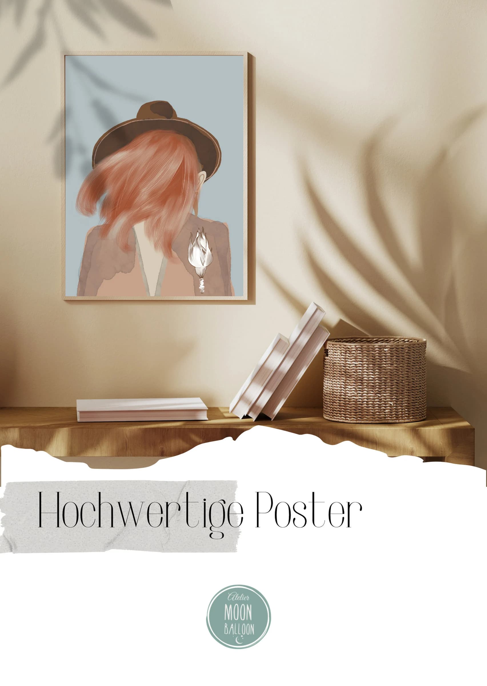 Poster 'Frau mit Hut' - image 3