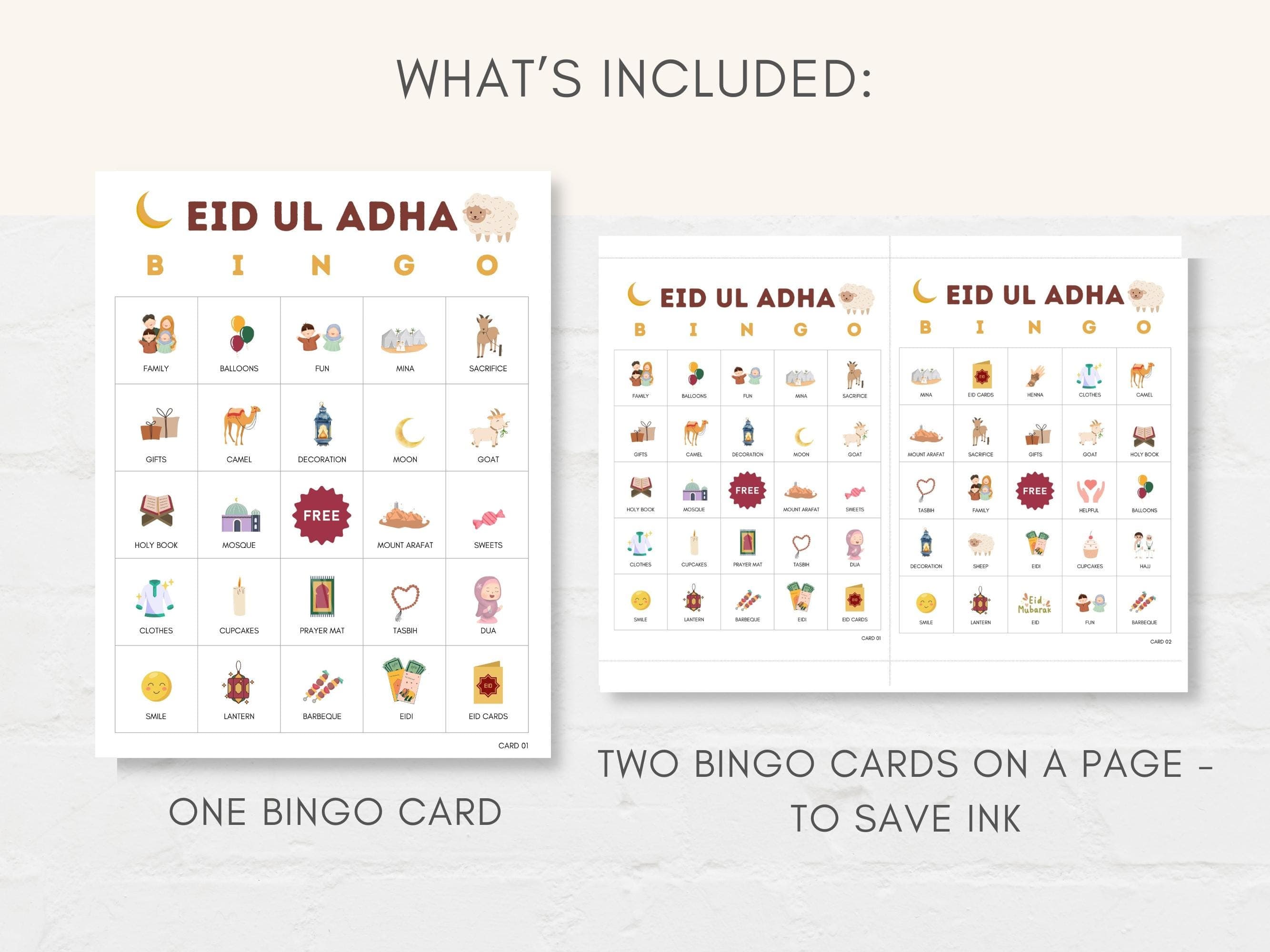 Celebrate Eid ul Adha with fun using this Eid ul Adha Bingo Game! This Eid printable activity is perfect for kids and families to enjoy during Eid gatherings, offering a creative and interactive way to celebrate.