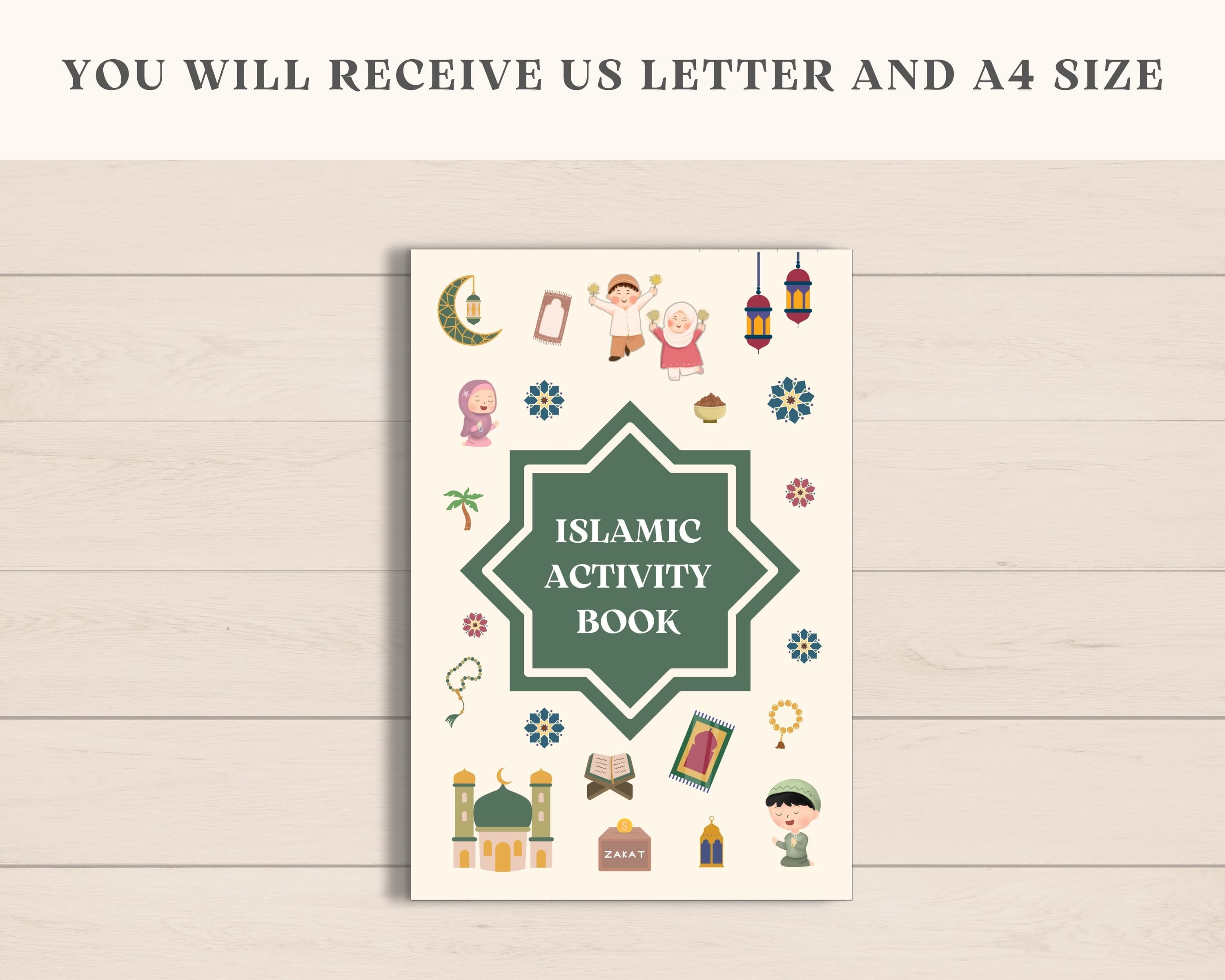 This Islamic Activity Book is a perfect way to keep kids engaged on holiday/ Umrah/ Hajj/ Eid/ Ramadan. The PDF has fun Islamic games and colouring sheets. It can also be used as a party favour. Print as many as you like.