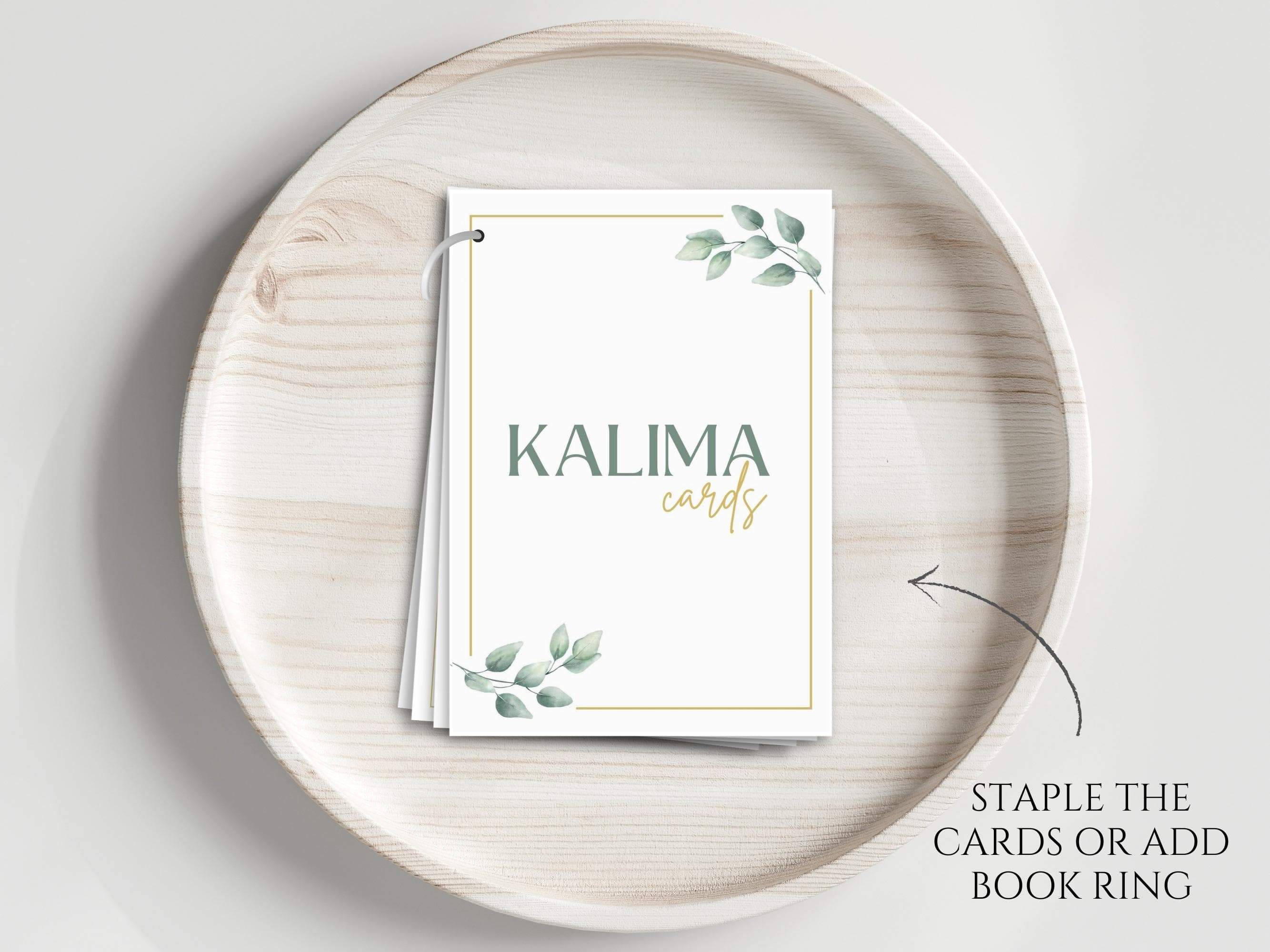 Learn the six kalima of Islam with these beautifully designed flashcards! Each flashcard features the Arabic text, transliteration and English translation. These cards are perfect for both kids and adults who want to learn the six kalimas.