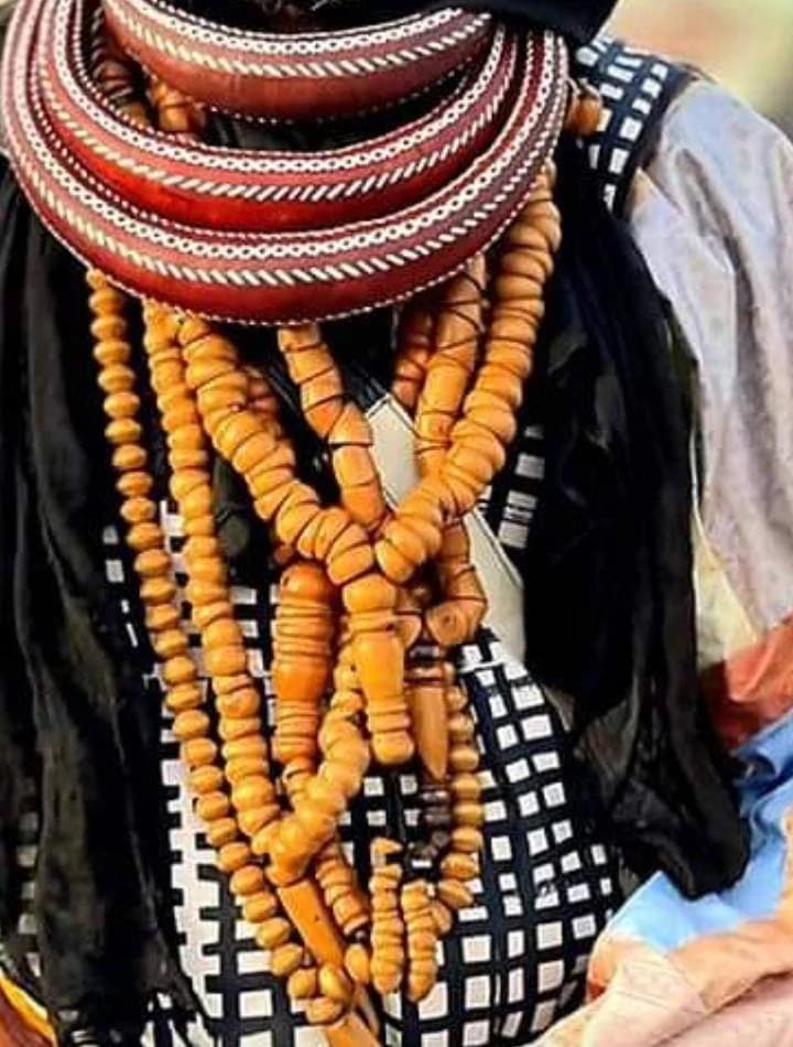 Handcrafted BayeFall MonjahLa Sufi prayer beads featuring 100 ivory wood beads, designed for Islamic dhikr and meditation practices